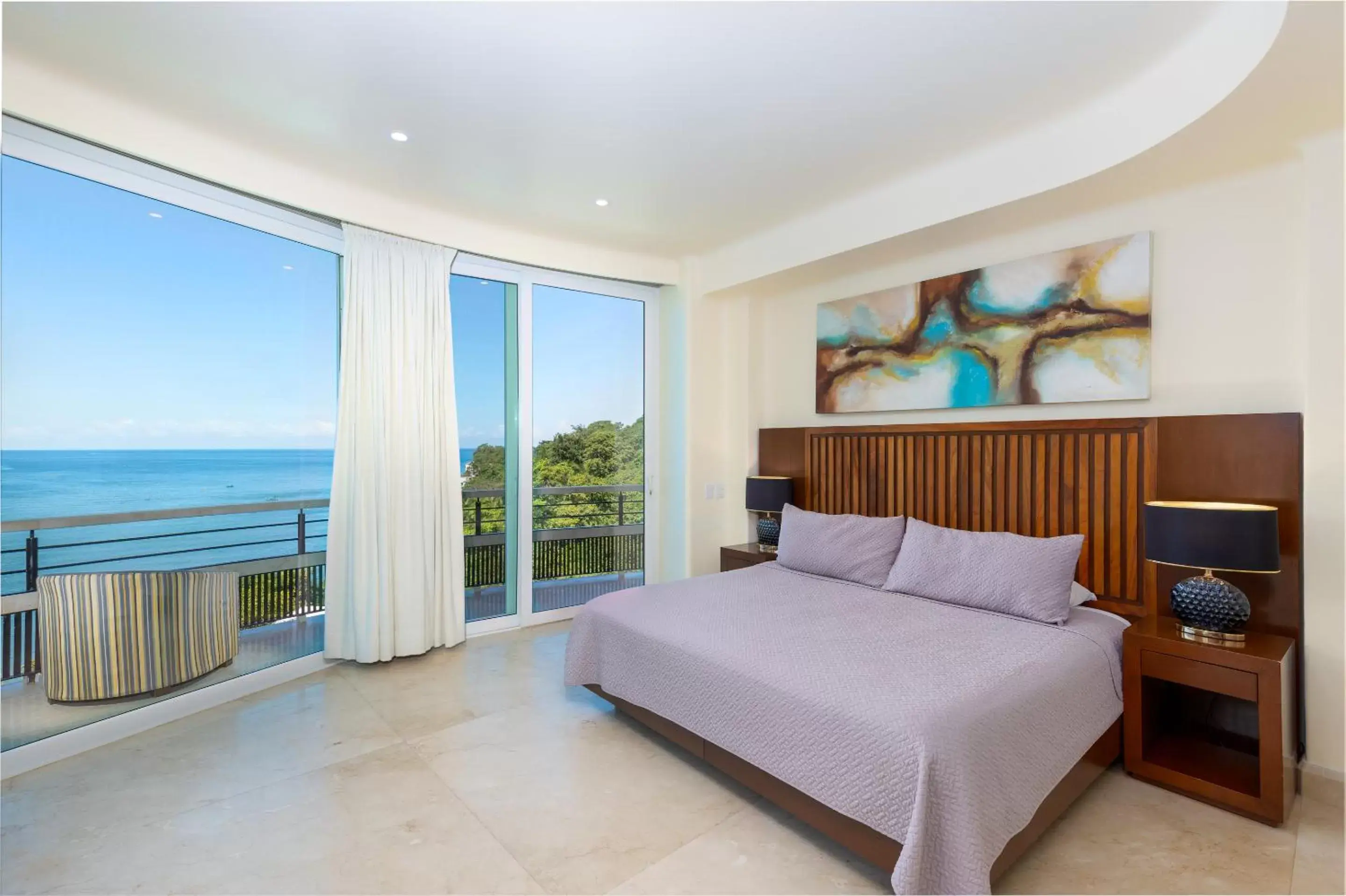 Bedroom in South Shore Villa Armonia Luxury Boutique