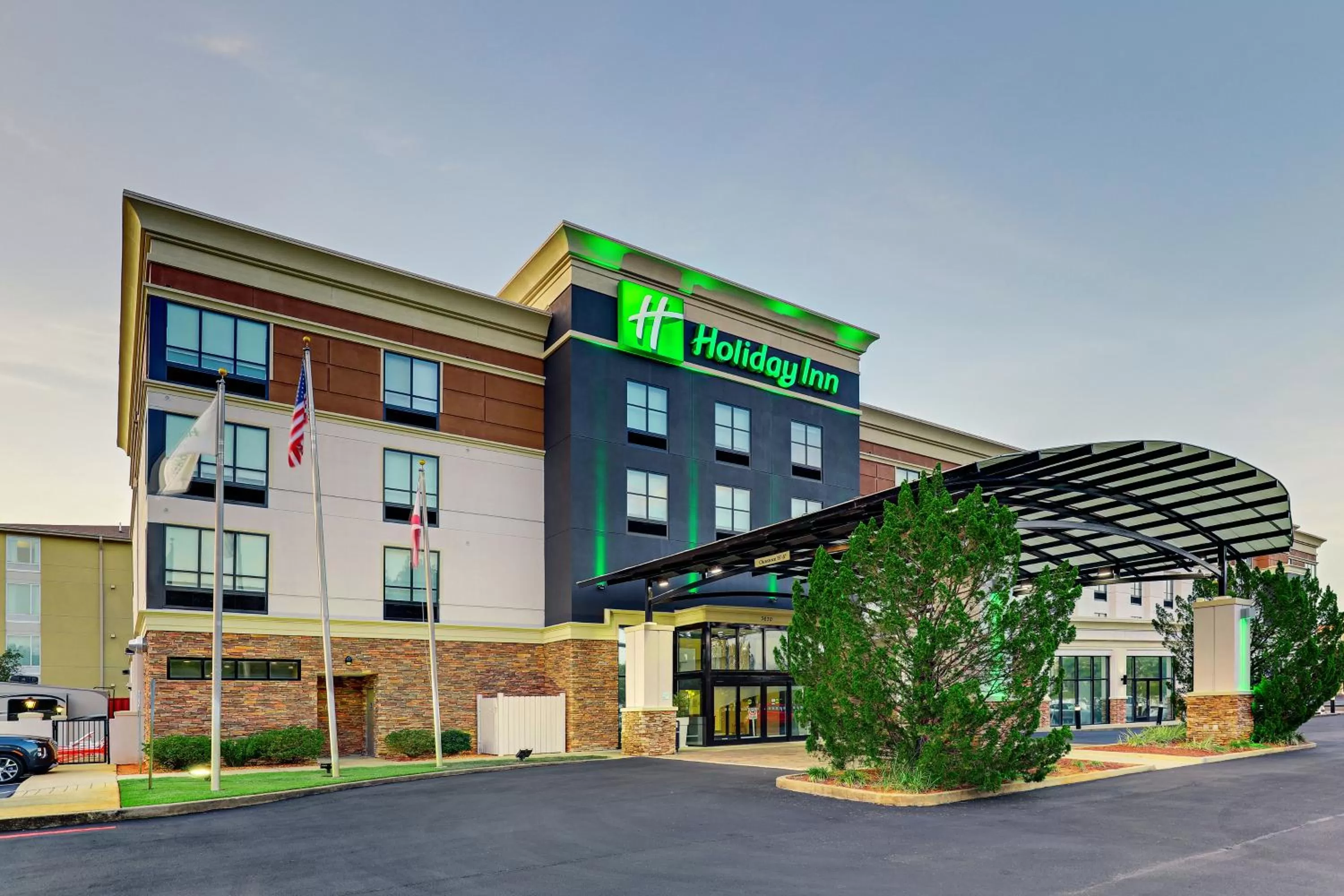 Property building in Holiday Inn Mobile Airport by IHG