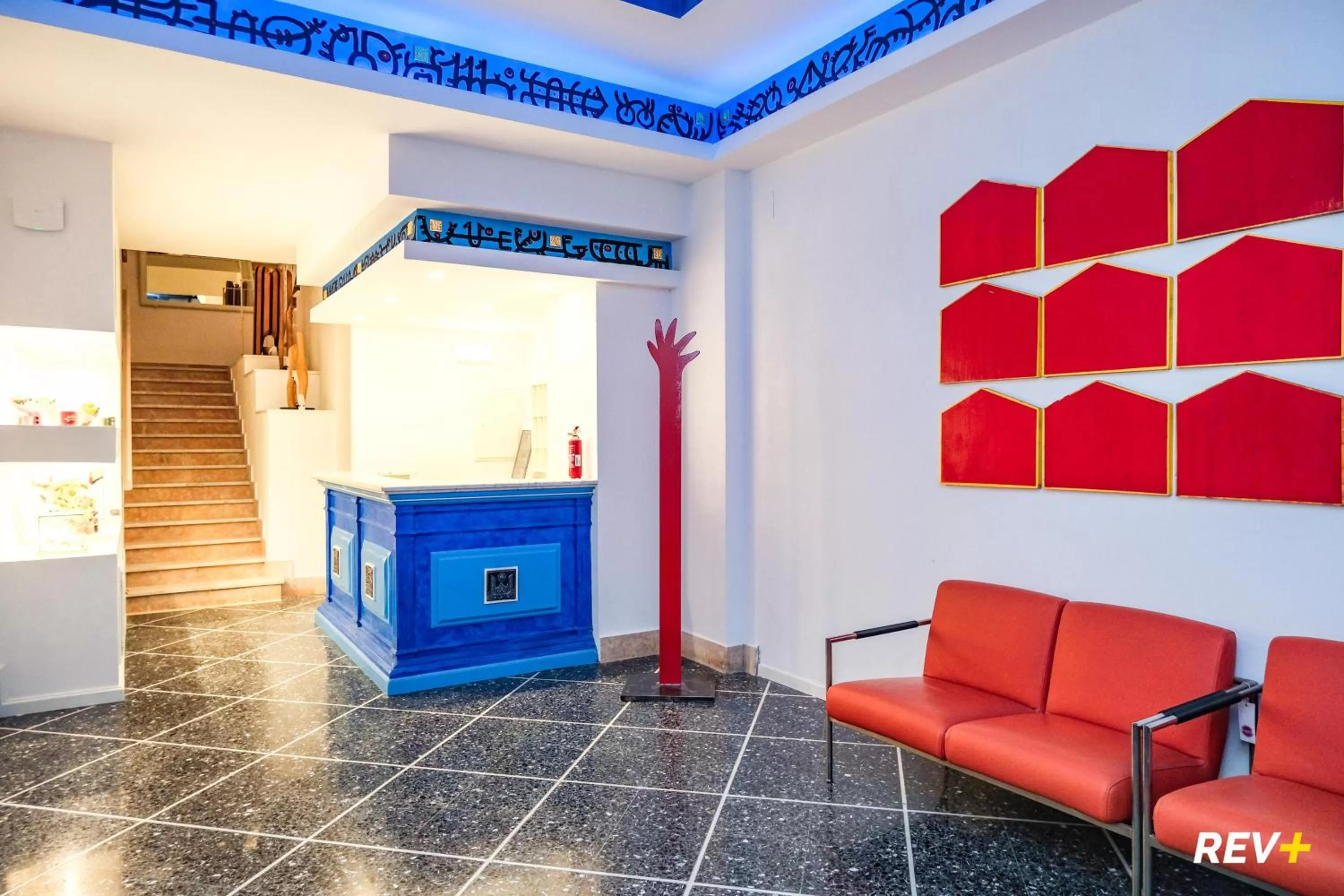 Lobby or reception in Lia Art Hotel