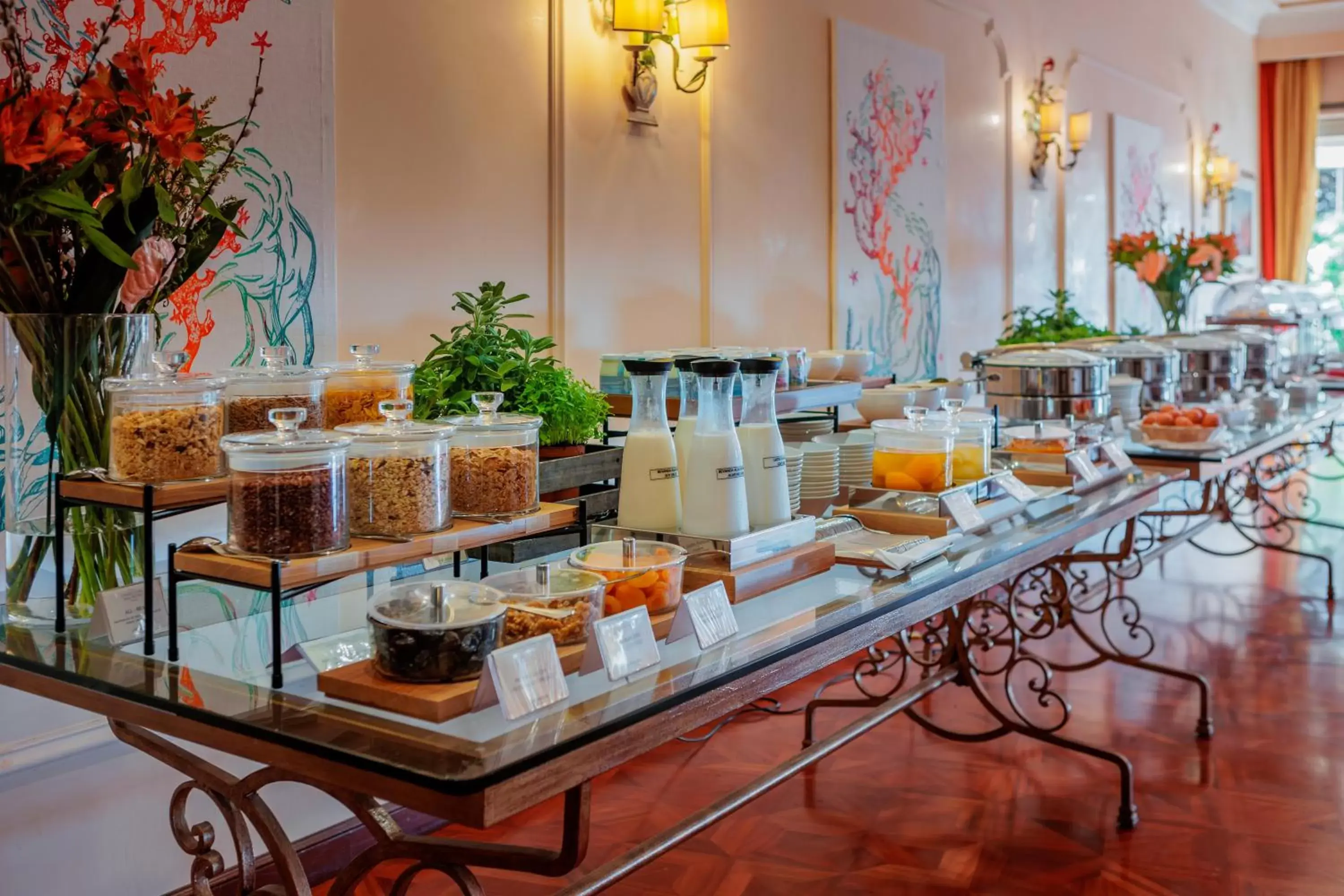Breakfast, Restaurant/Places to Eat in Grand Hotel San Pietro Relais & Chateaux