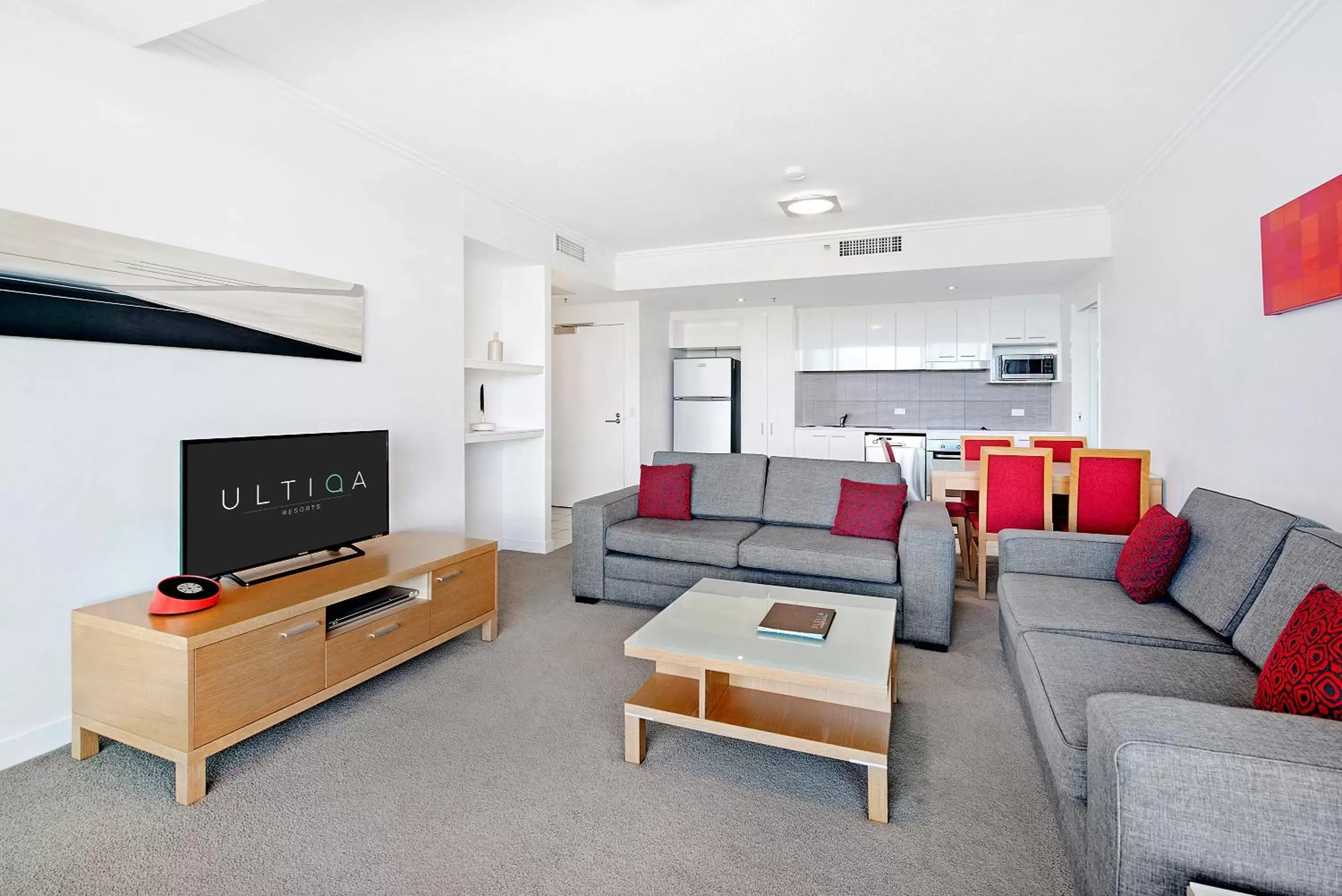 Living room, Seating Area in ULTIQA Freshwater Point Resort