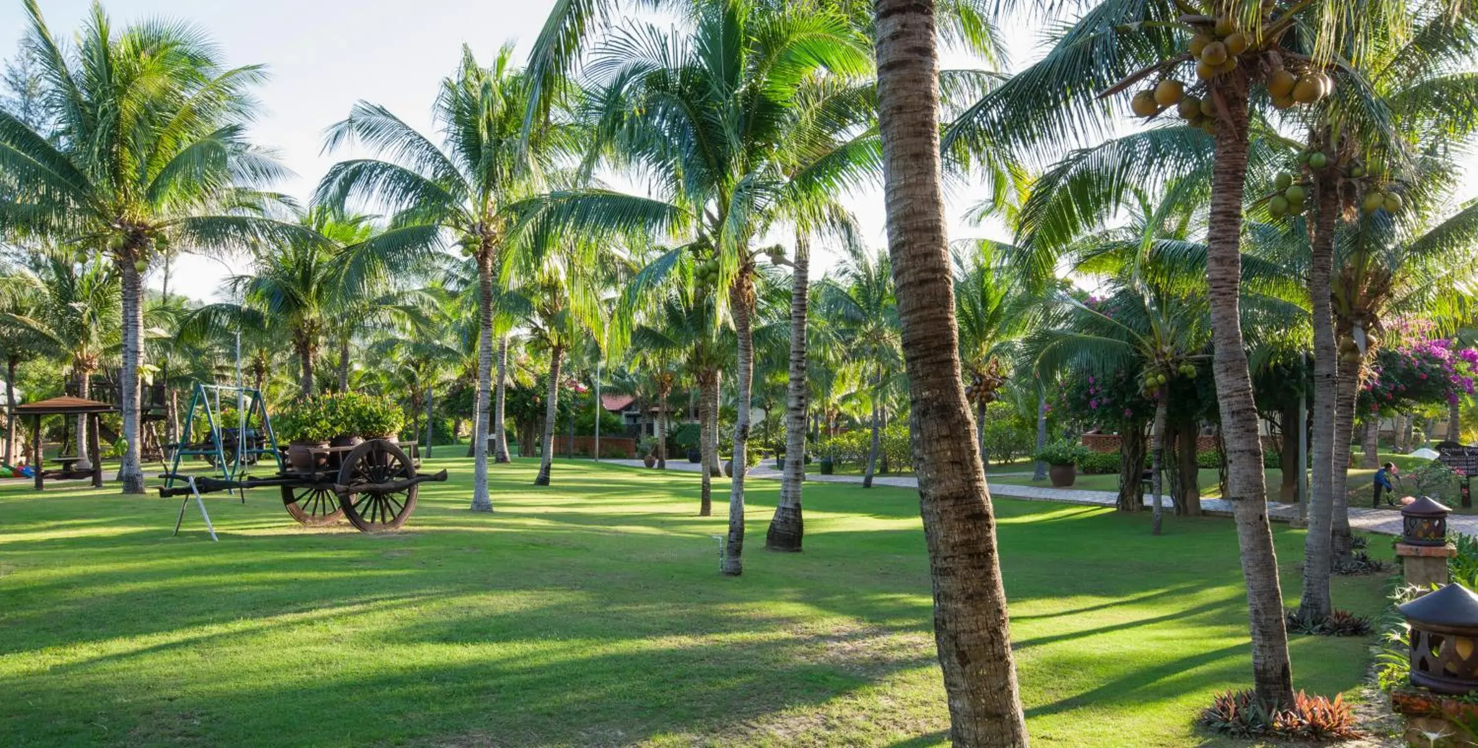 Garden in Pandanus Resort