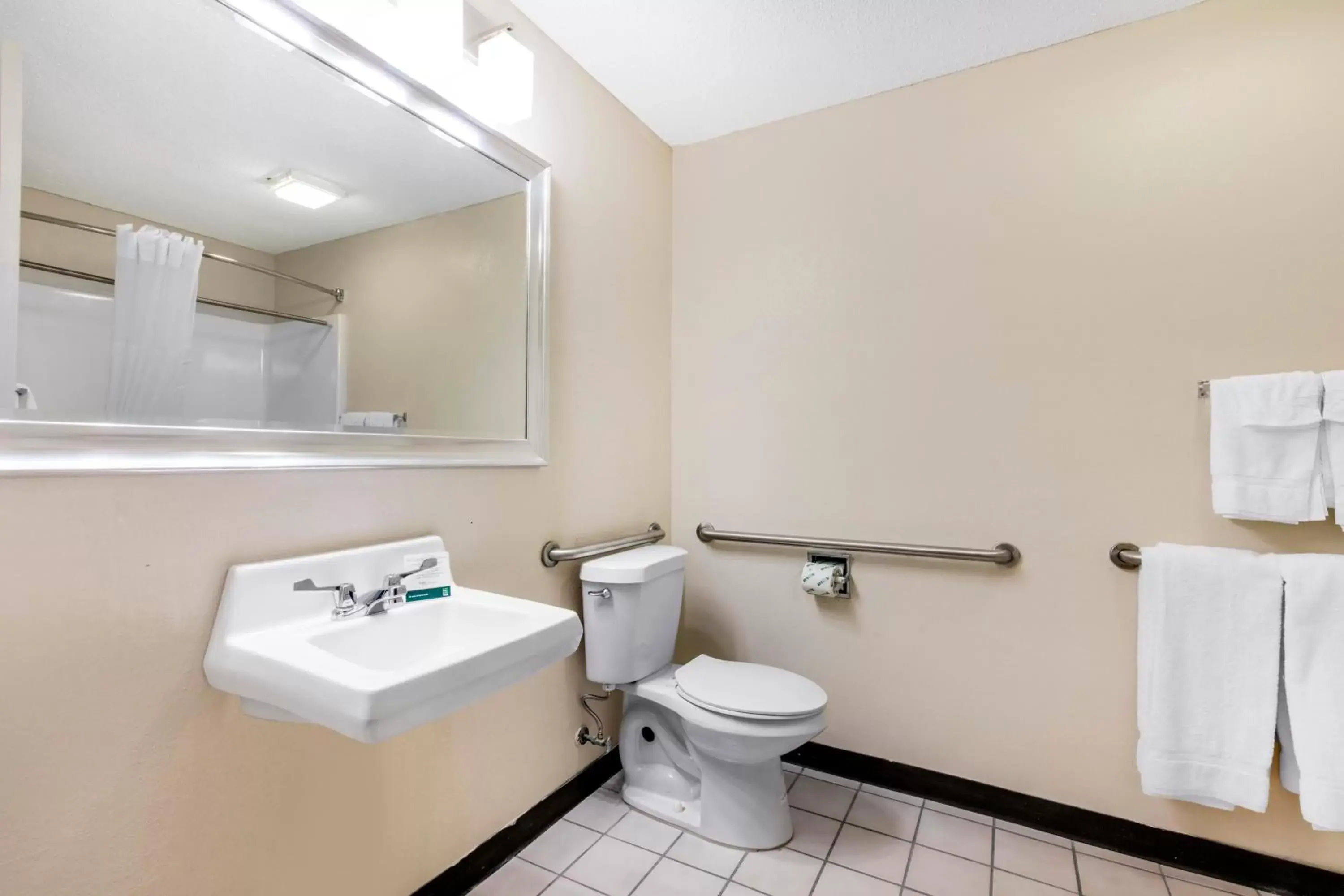 Bathroom in Quality Inn & Suites Metropolis I-24