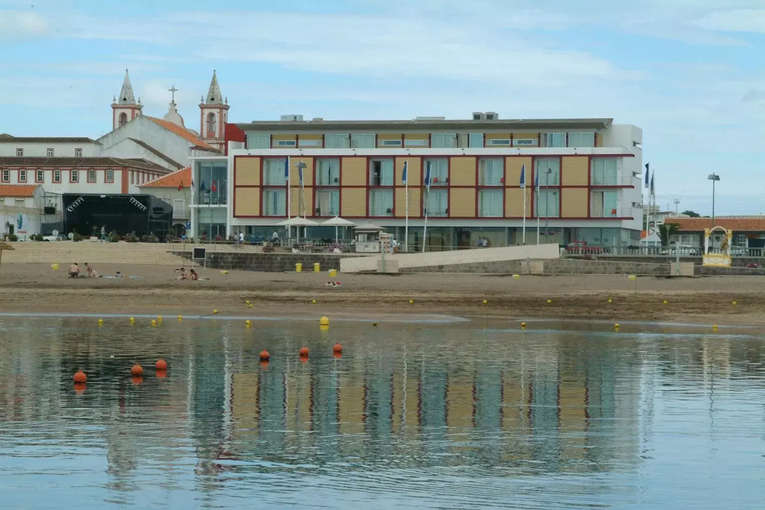 Facade/entrance, Property Building in Hotel Praia Marina by RIDAN Hotels