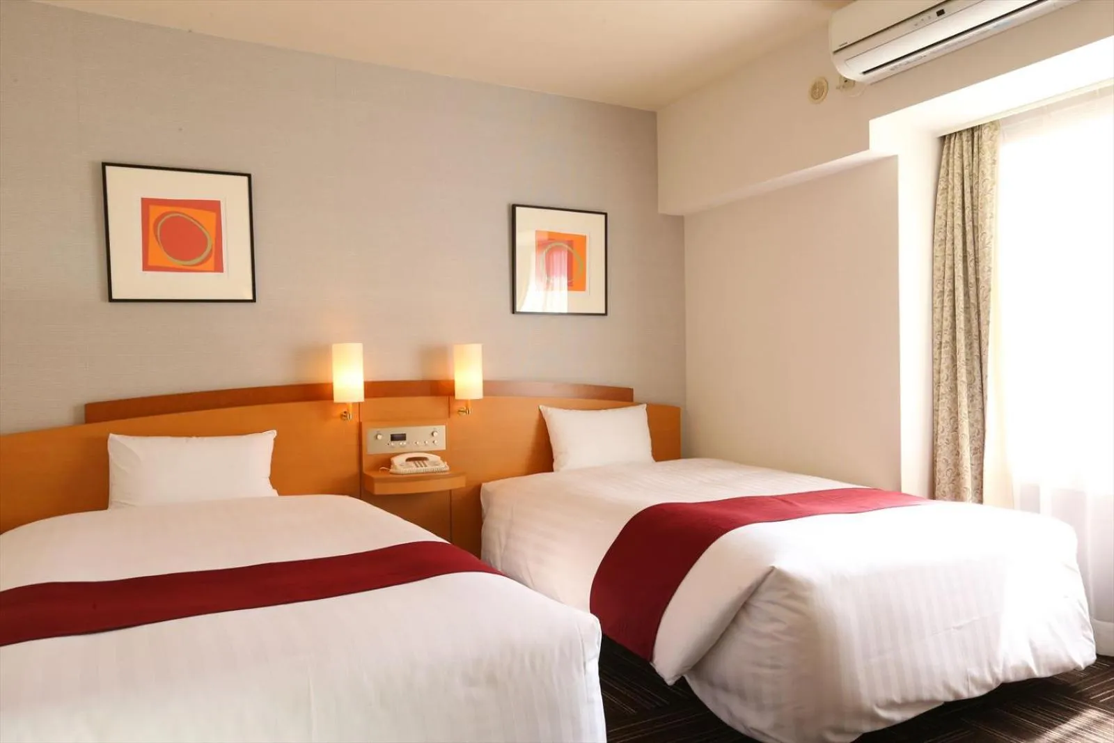 Bed in Hotel Hokke Club Hiroshima