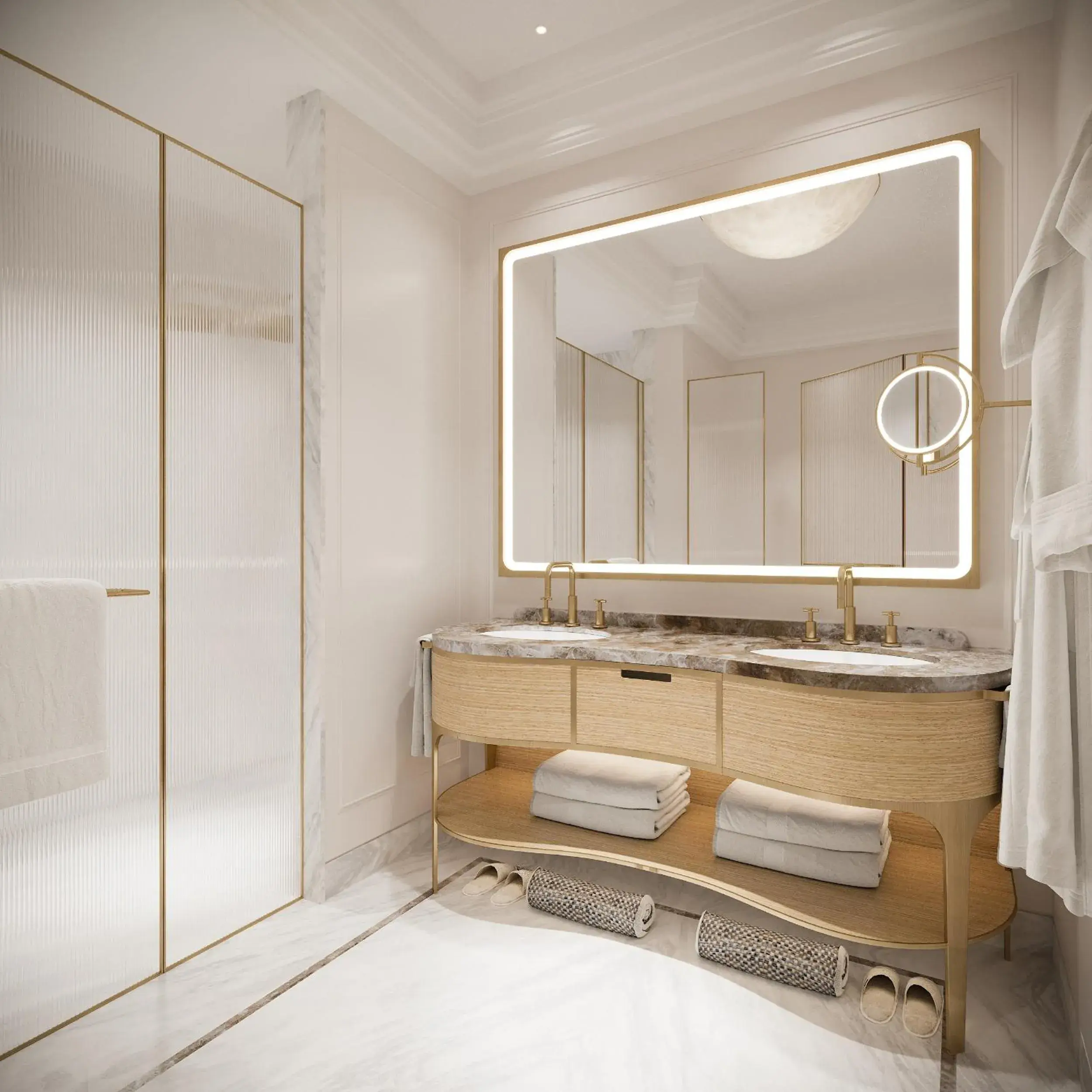 Shower, Bathroom in Four Seasons Resort and Residences at The Pearl - Qatar