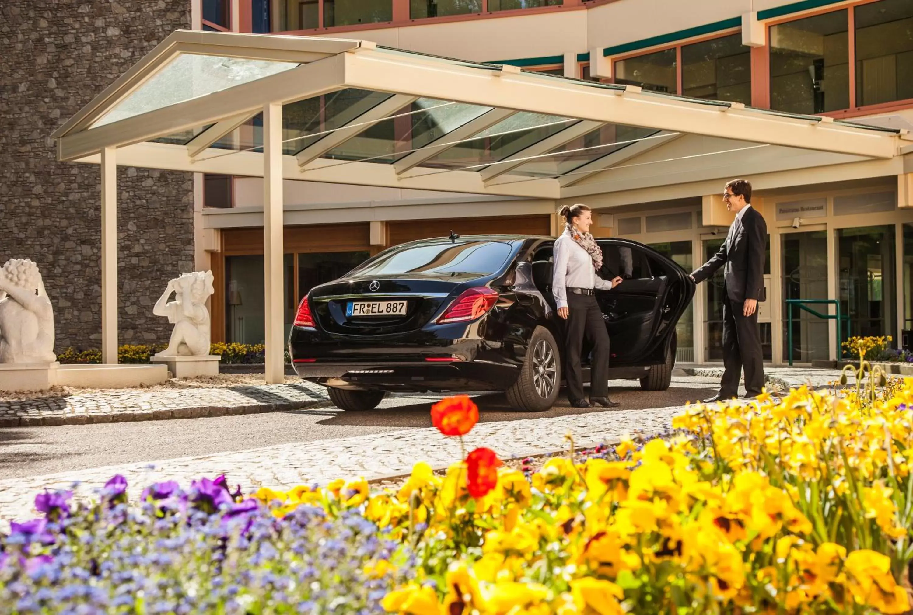 Facade/entrance, Property Building in Mercure Hotel Panorama Freiburg