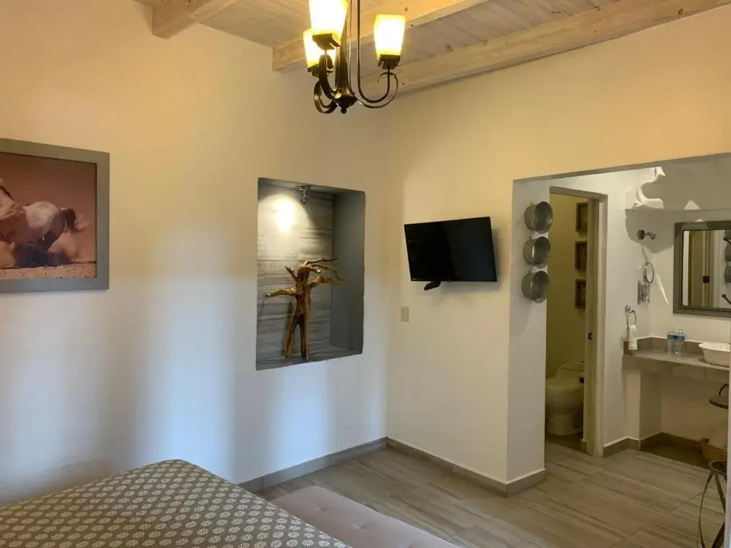 TV/Entertainment Center in Hotel Boutique Rancho San Jorge