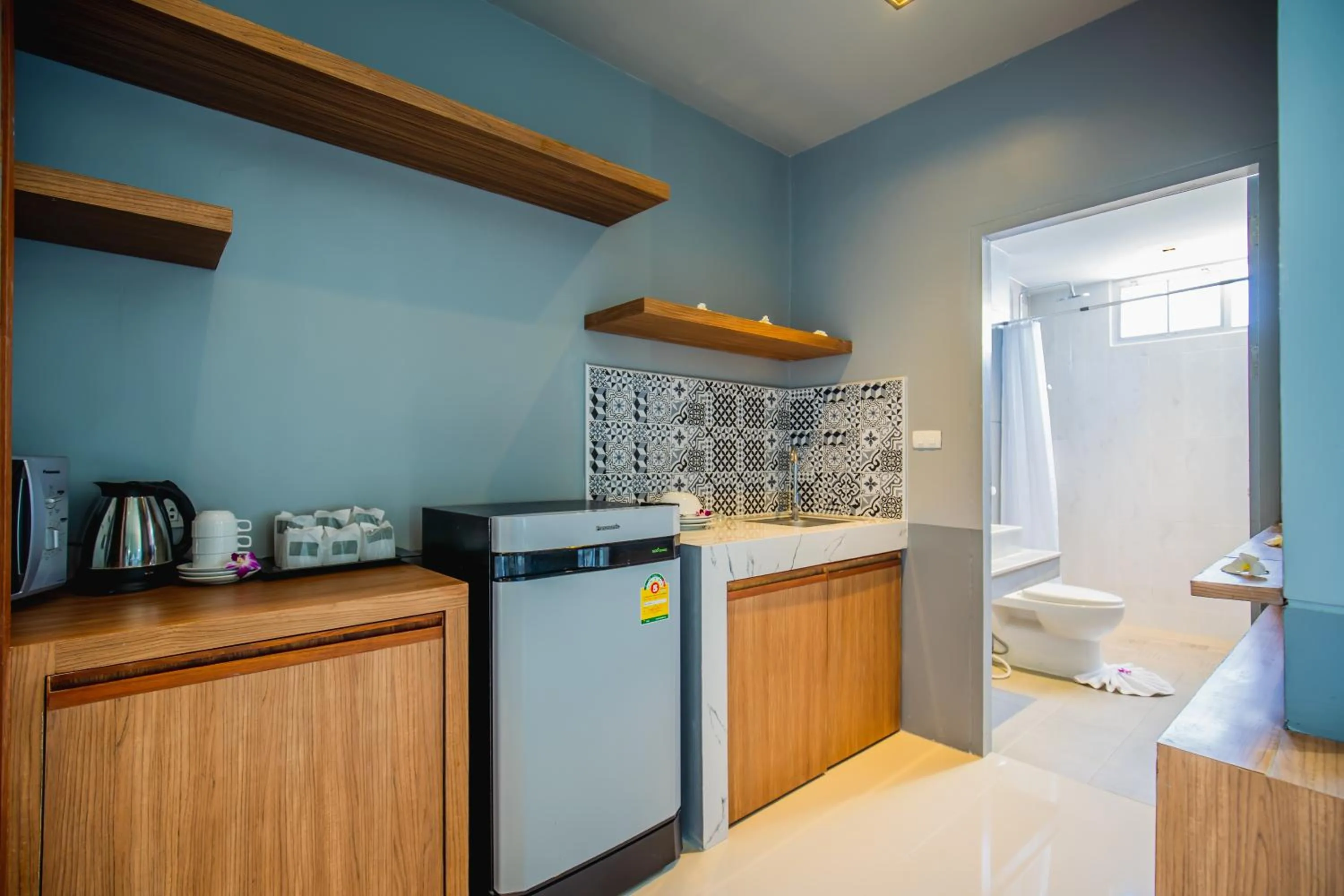 Bathroom in The Rubber Hotel Phuket