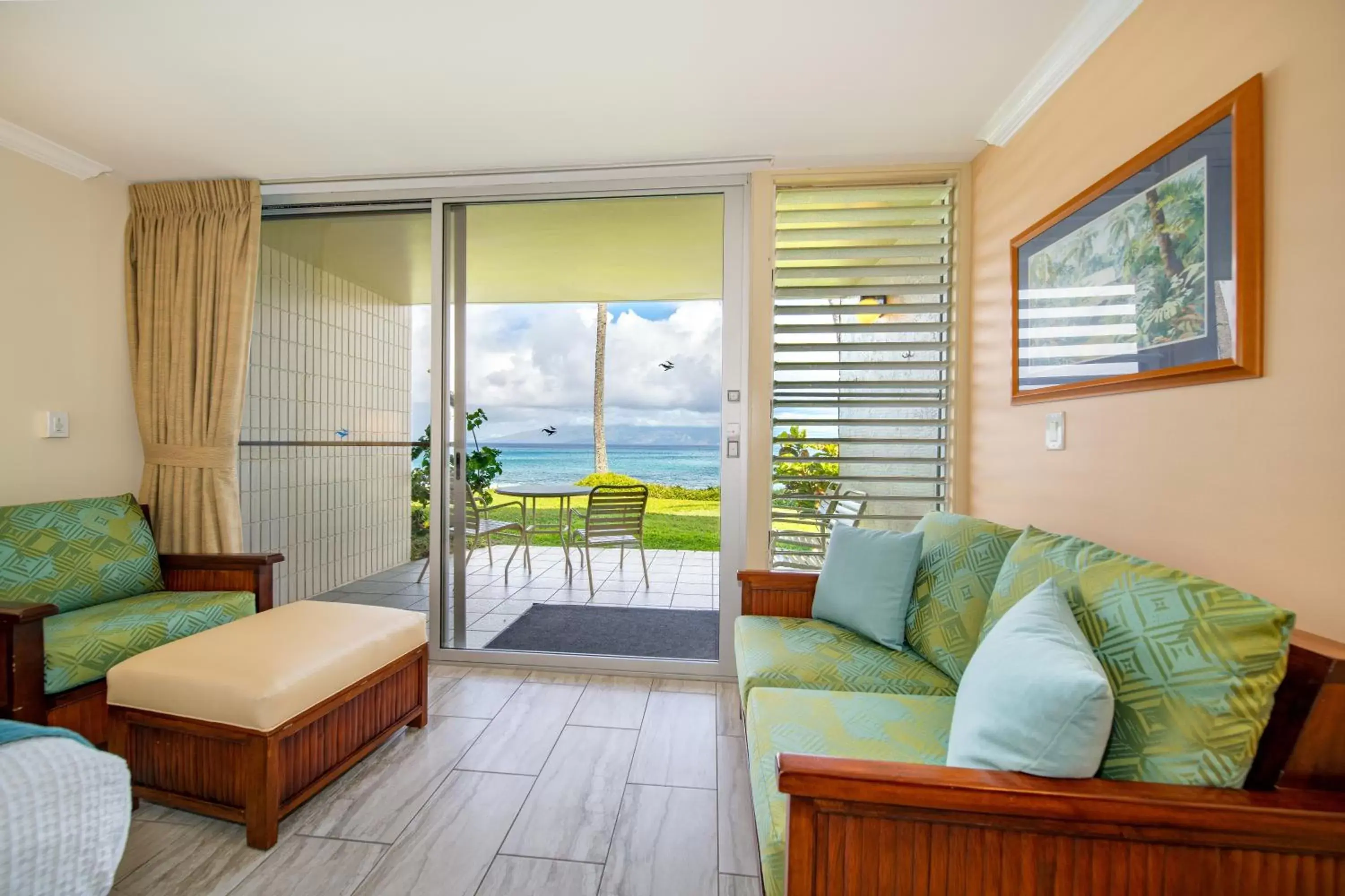Seating Area in Napili Shores Maui by OUTRIGGER - No Resort & Housekeeping Fees