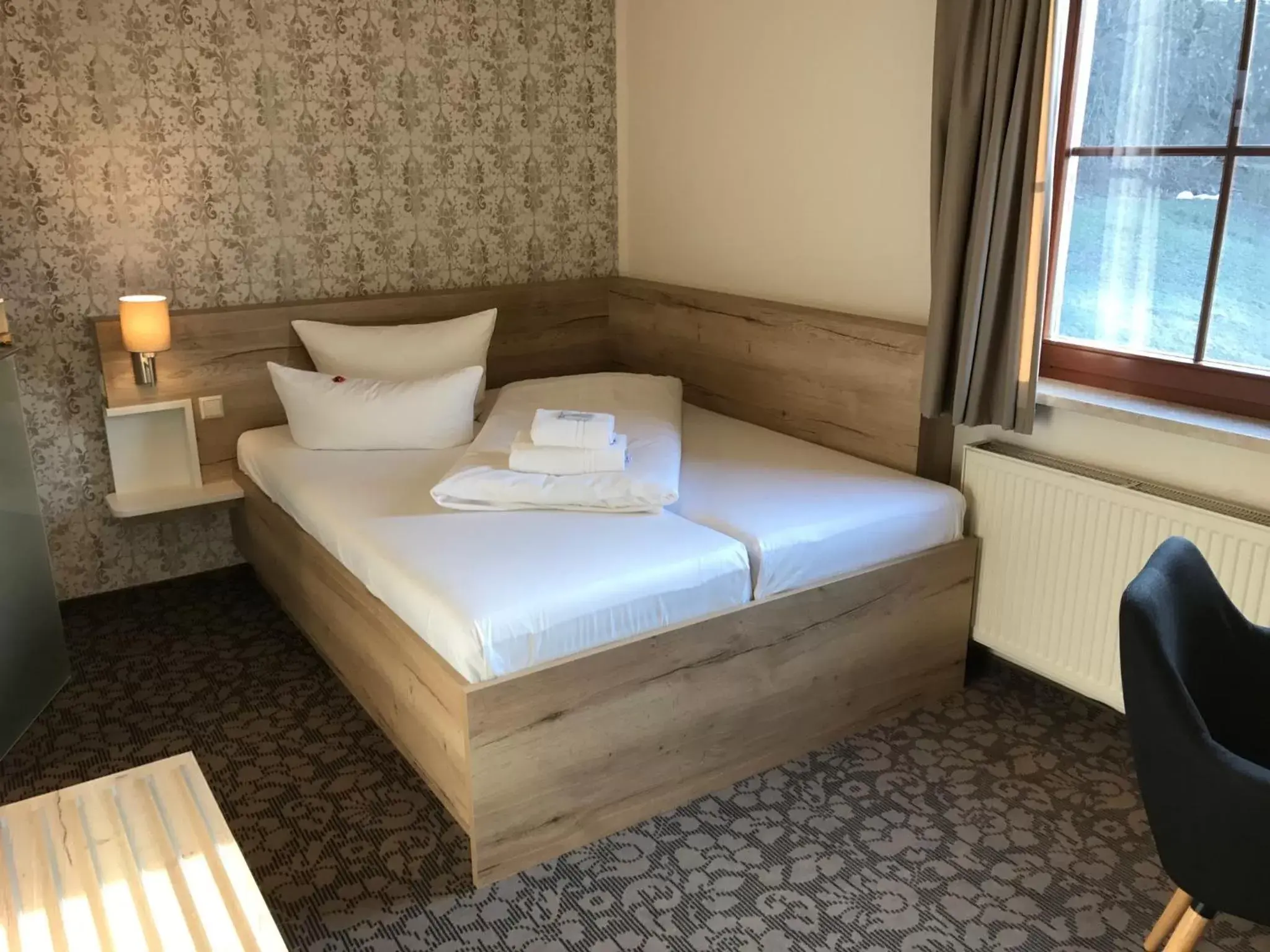 Photo of the whole room, Bed in Hotel in der Mühle