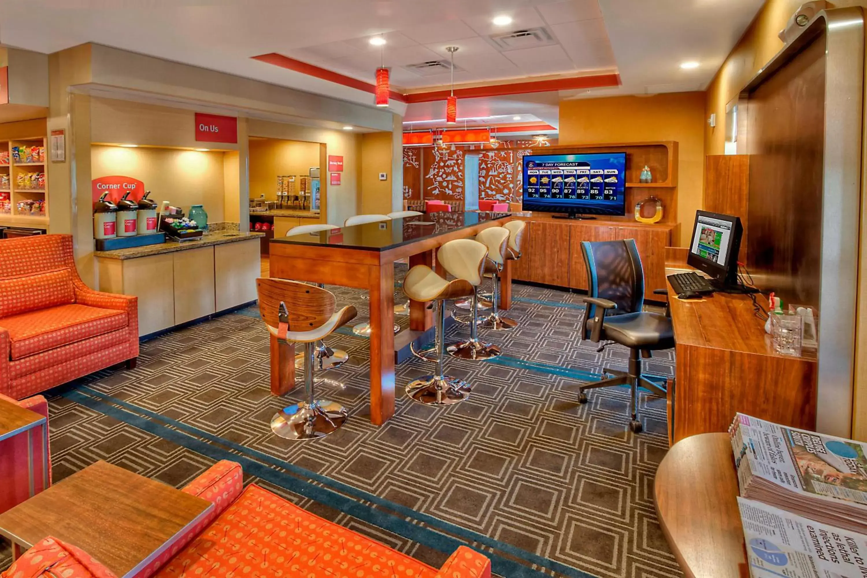 Lobby or reception in TownePlace Suites Oklahoma City Airport