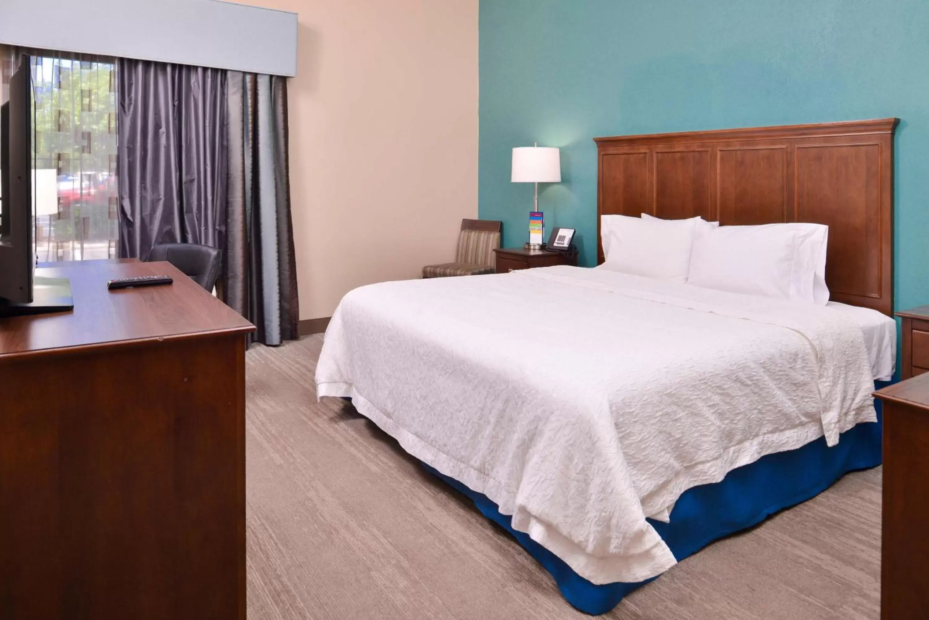 Bedroom, Bed in Hampton Inn by Hilton Decatur