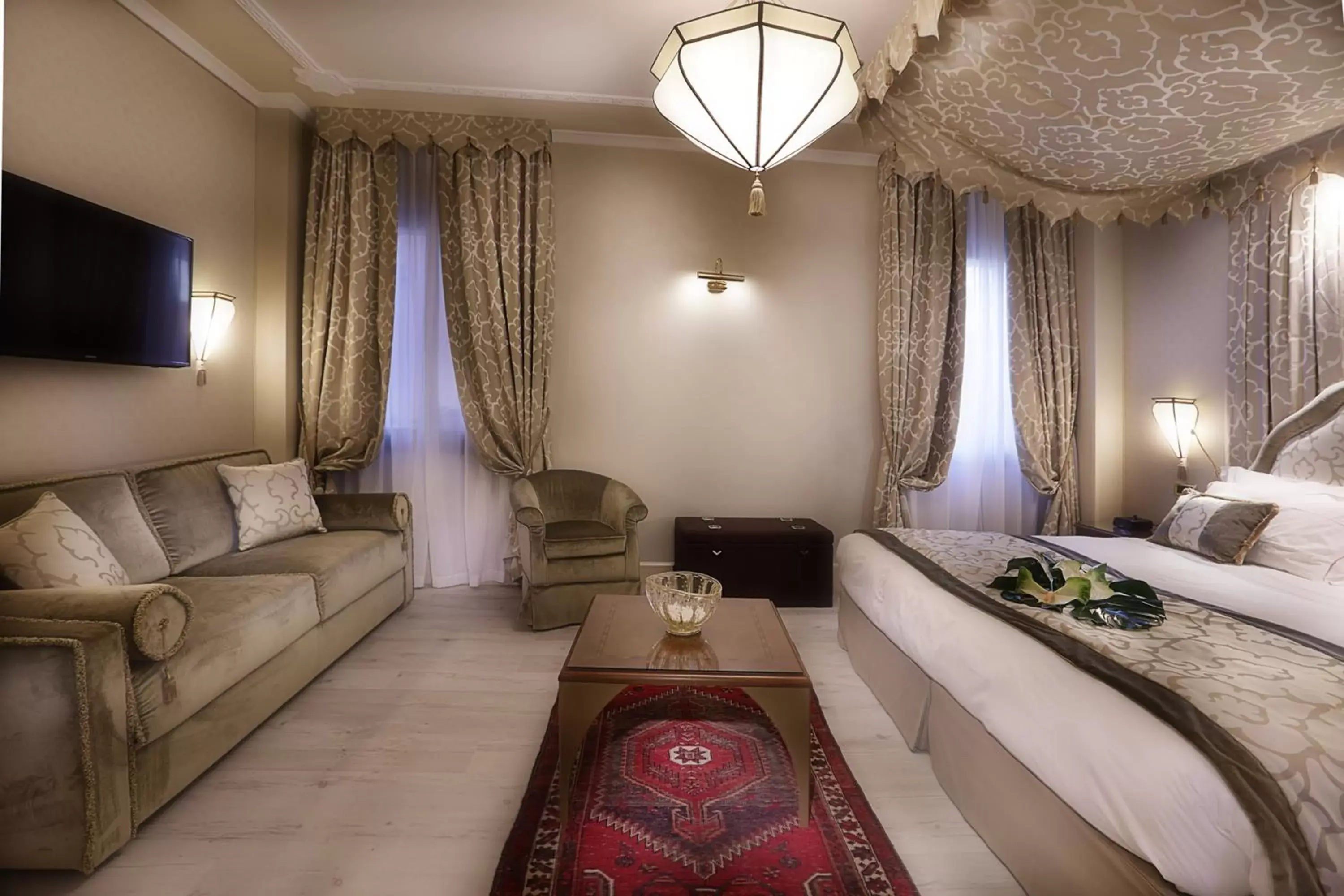 Photo of the whole room, Bed in Ai Mori d'Oriente Photo of the whole room, Bed in Ai Mori d'Oriente