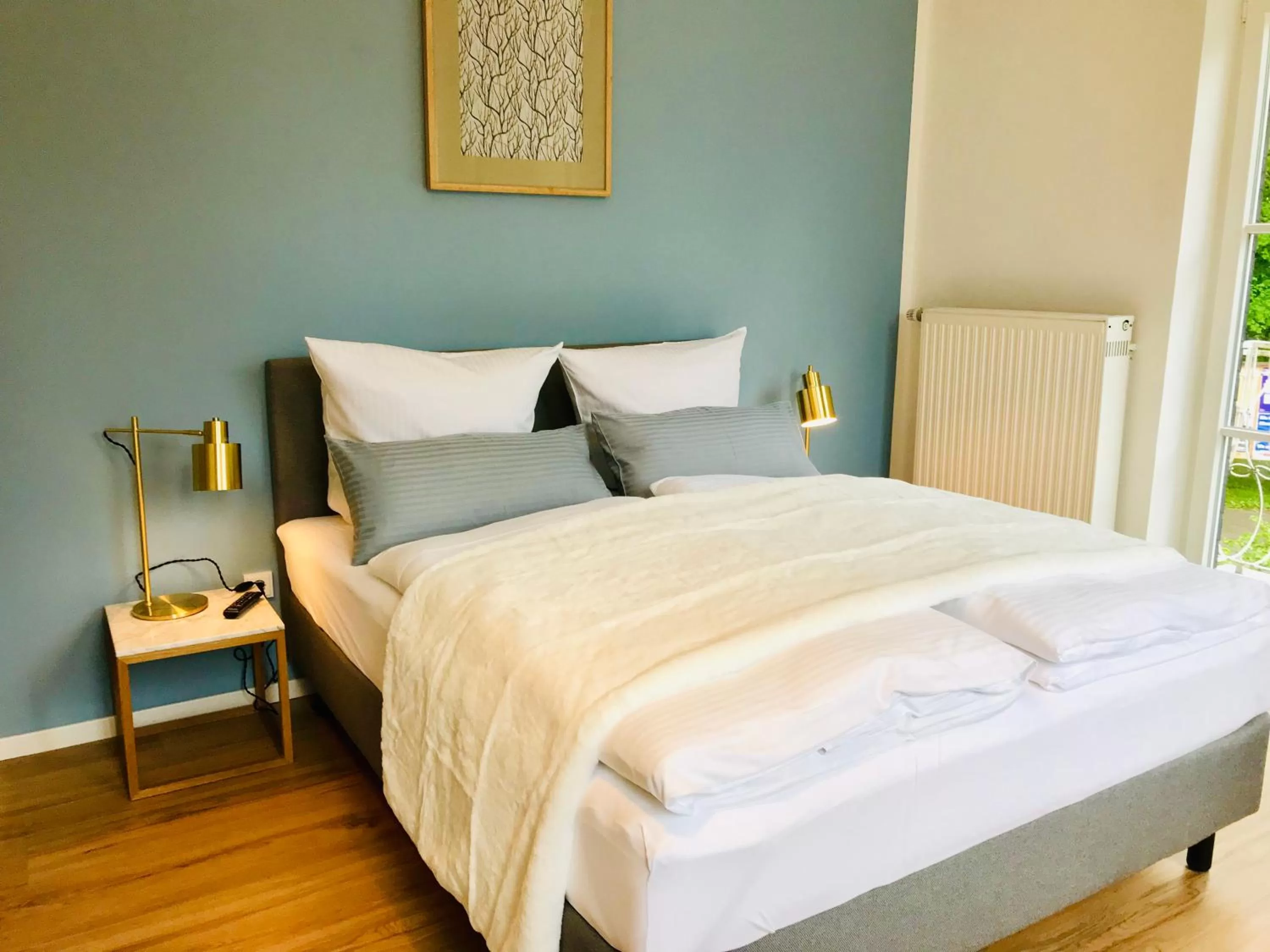 Bedroom, Bed in Hotel Garni Goldammer