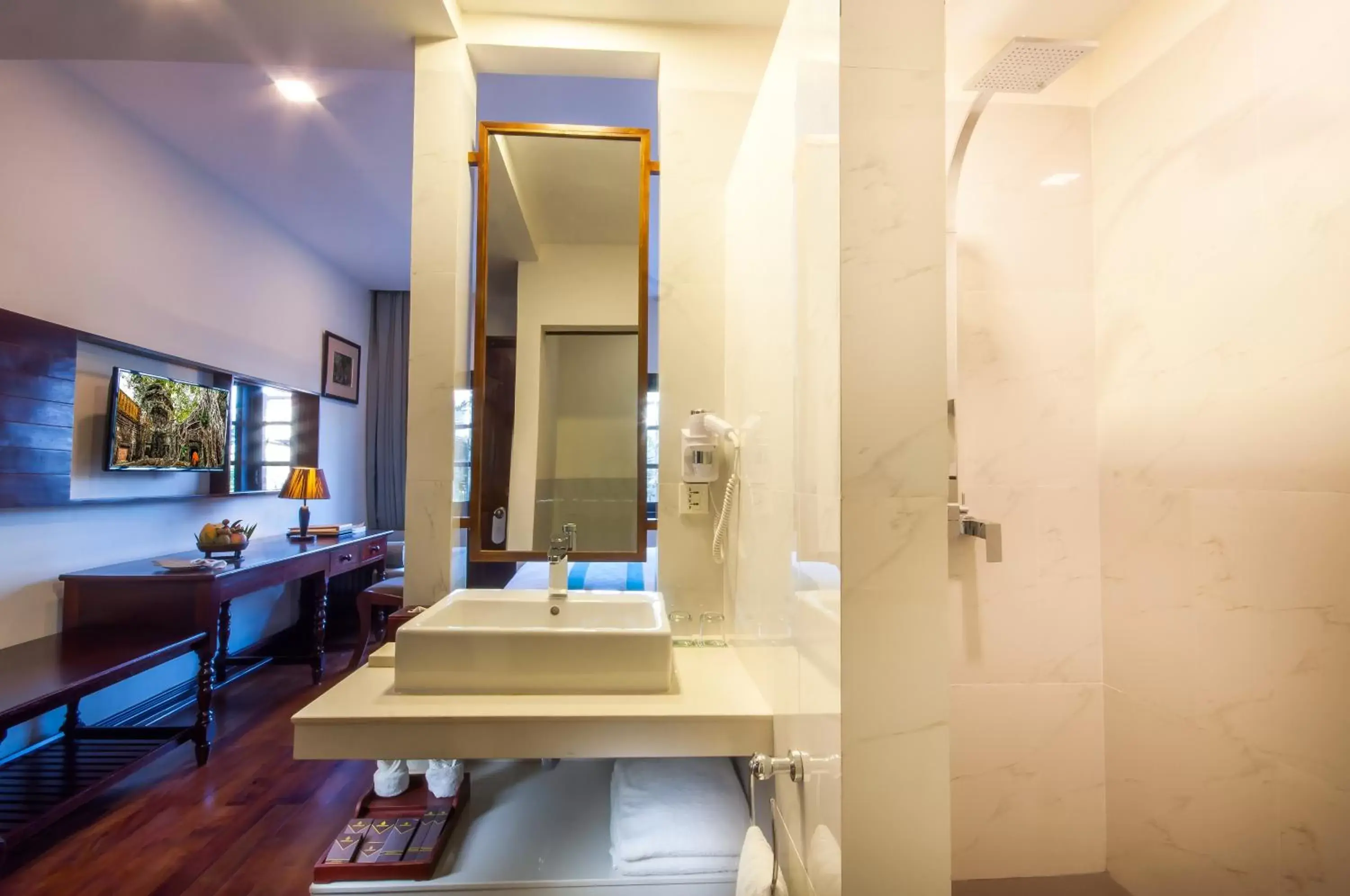 Bathroom in Lotus Blanc Resort