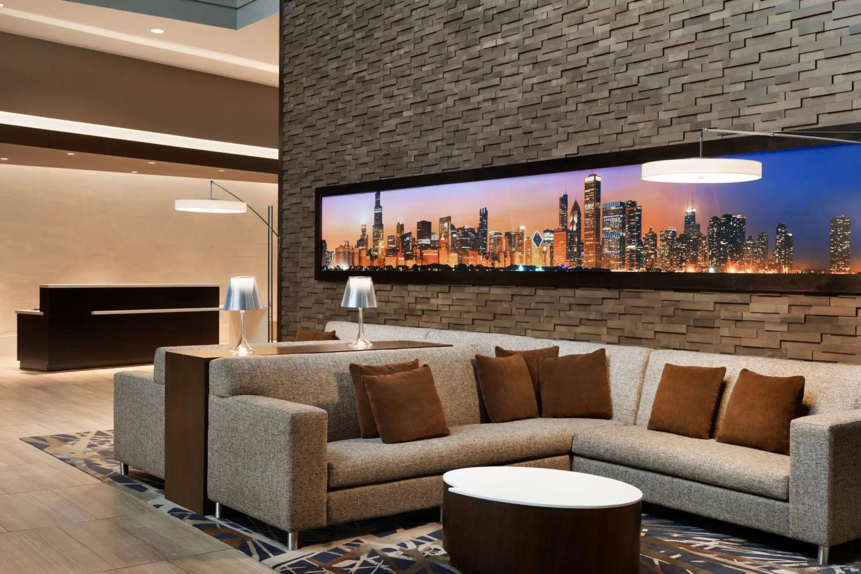 Lobby or reception in Embassy Suites by Hilton Chicago Lombard