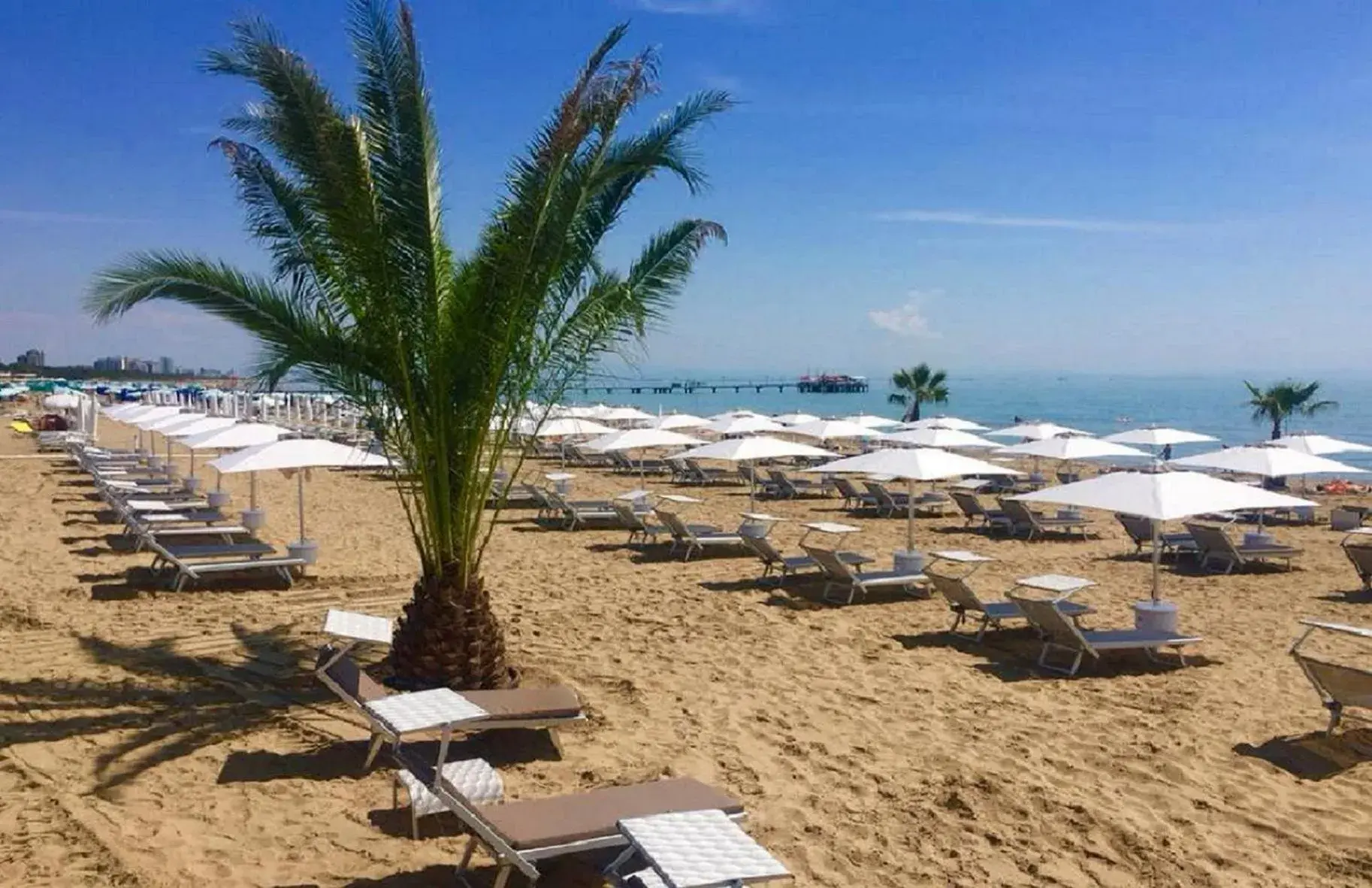 Summer, Beach in Hotel Savoia