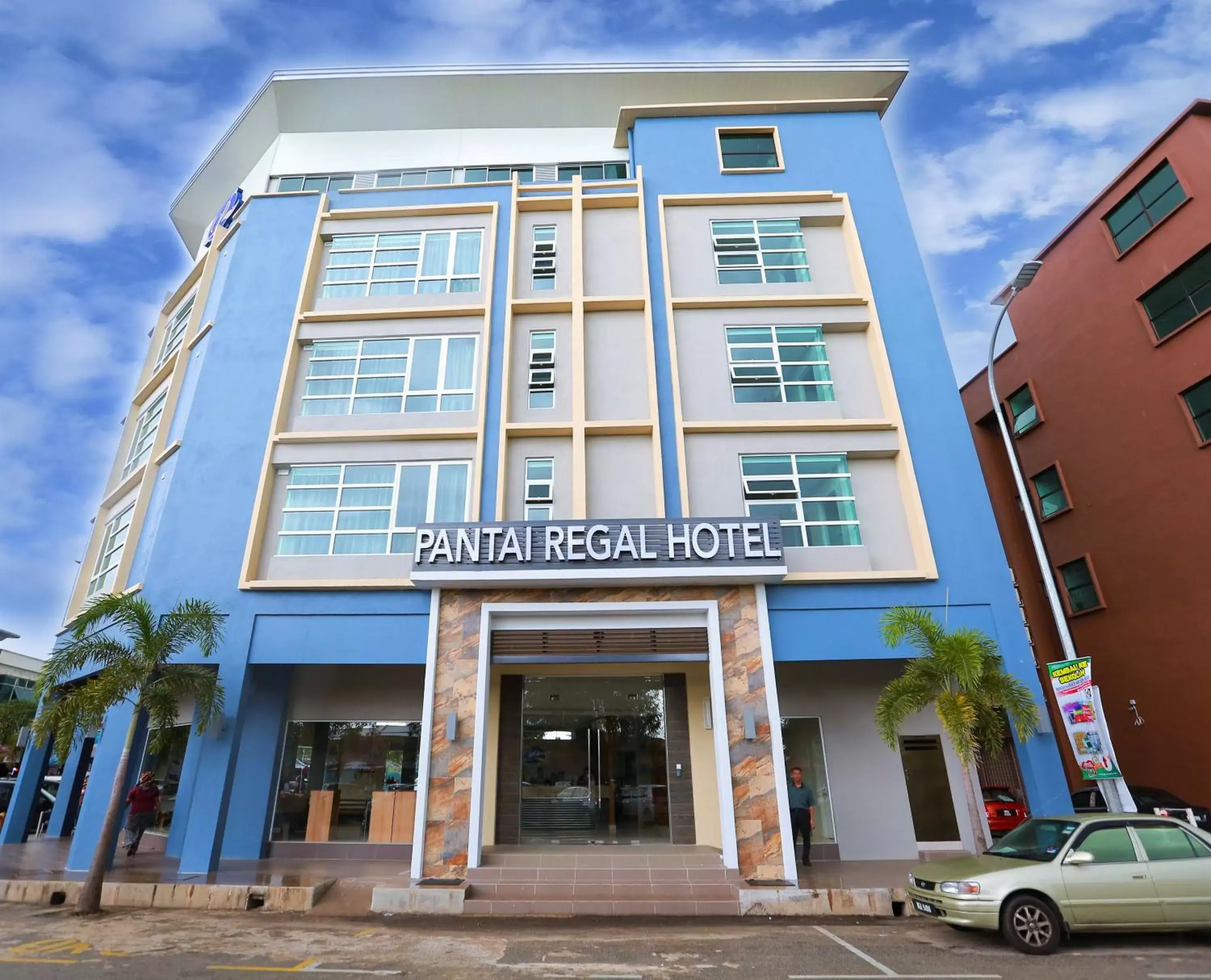 Facade/entrance, Property Building in Pantai Regal Hotel