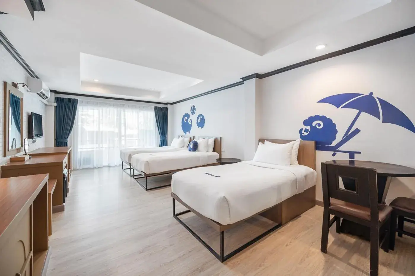 Bed in Kokotel Phuket Patong Bed in Kokotel Phuket Patong