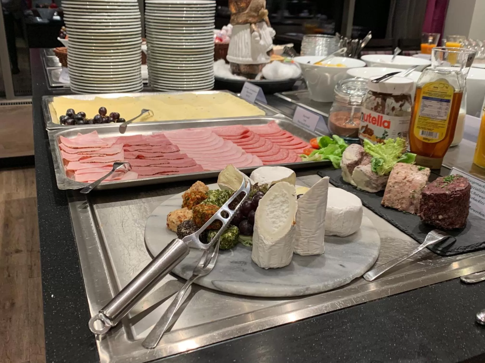 Breakfast in Hotel Waldmühle