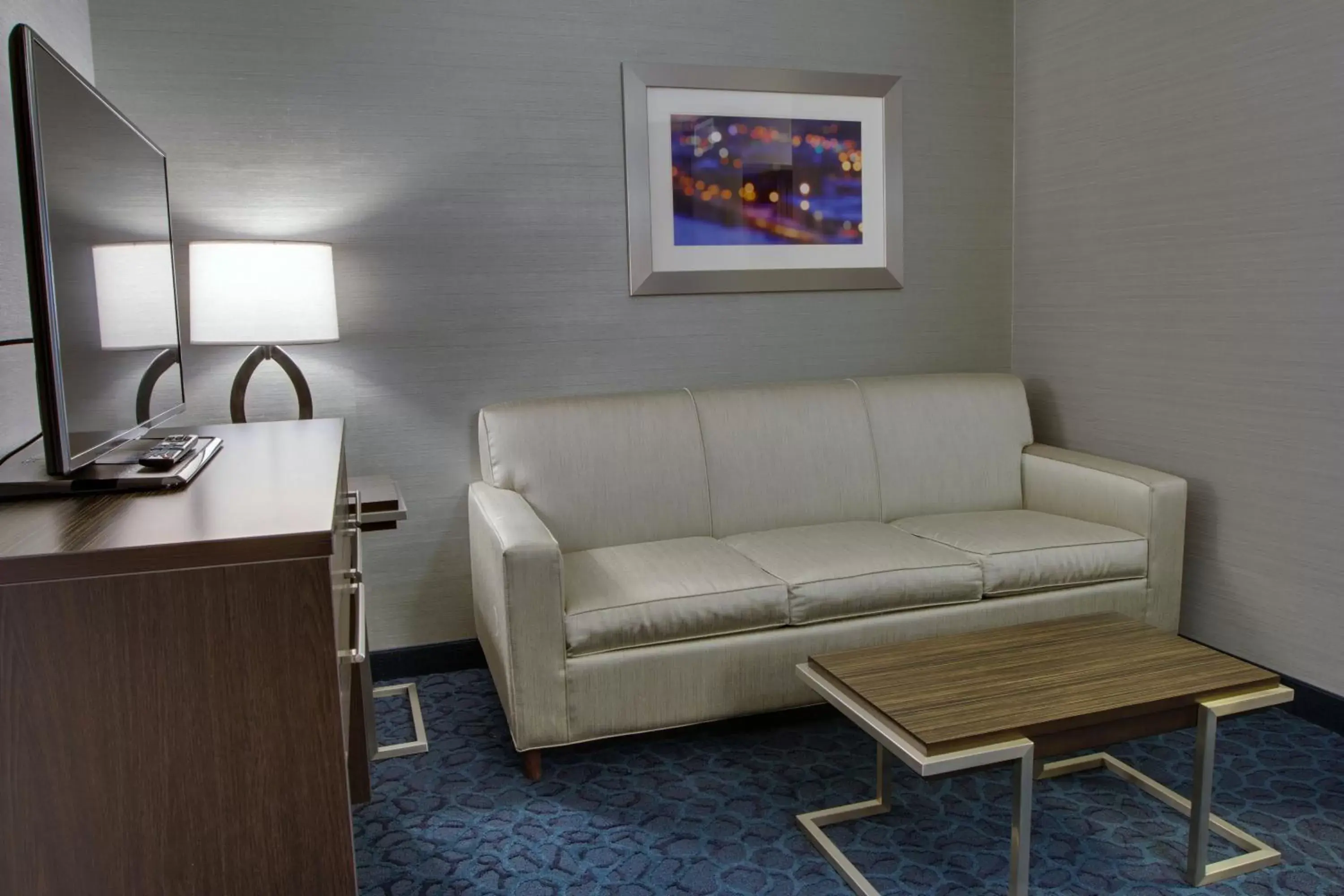 Photo of the whole room, Seating Area in Holiday Inn Express Sidney, an IHG Hotel
