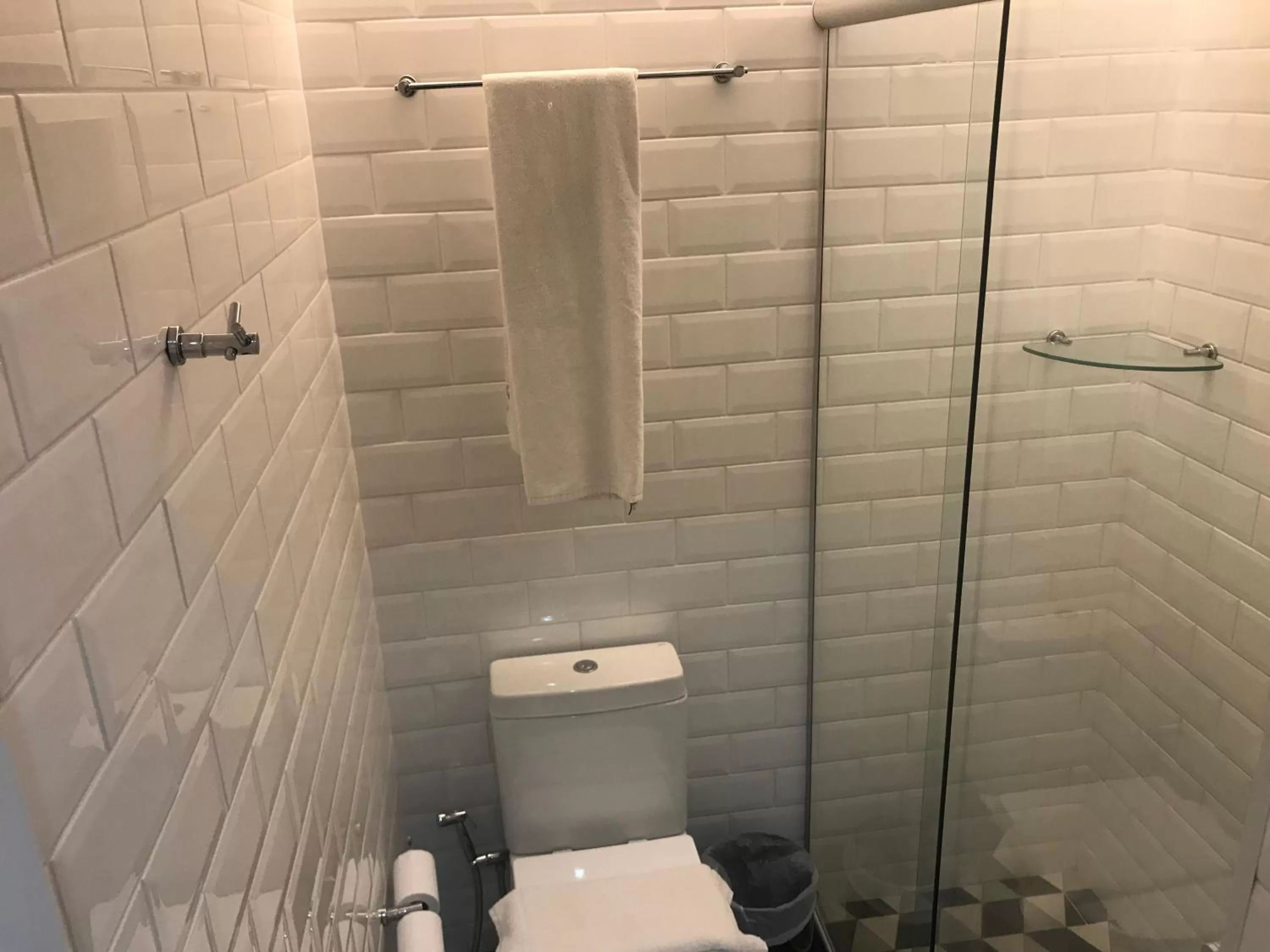 Toilet in Ramada Encore Sao Paulo Tiradentes Centro