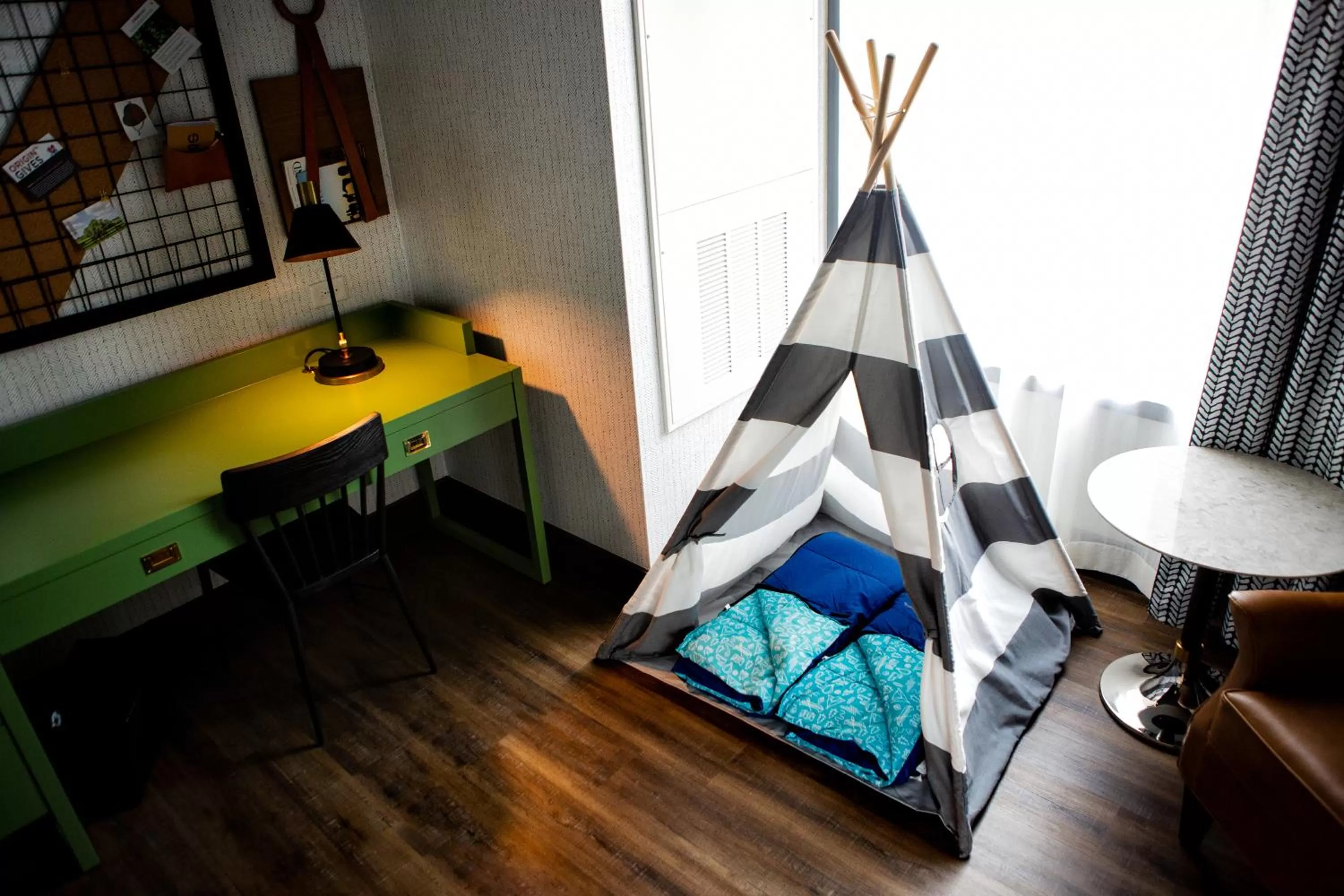 Decorative detail, Bed in Origin Lexington, a Wyndham Hotel