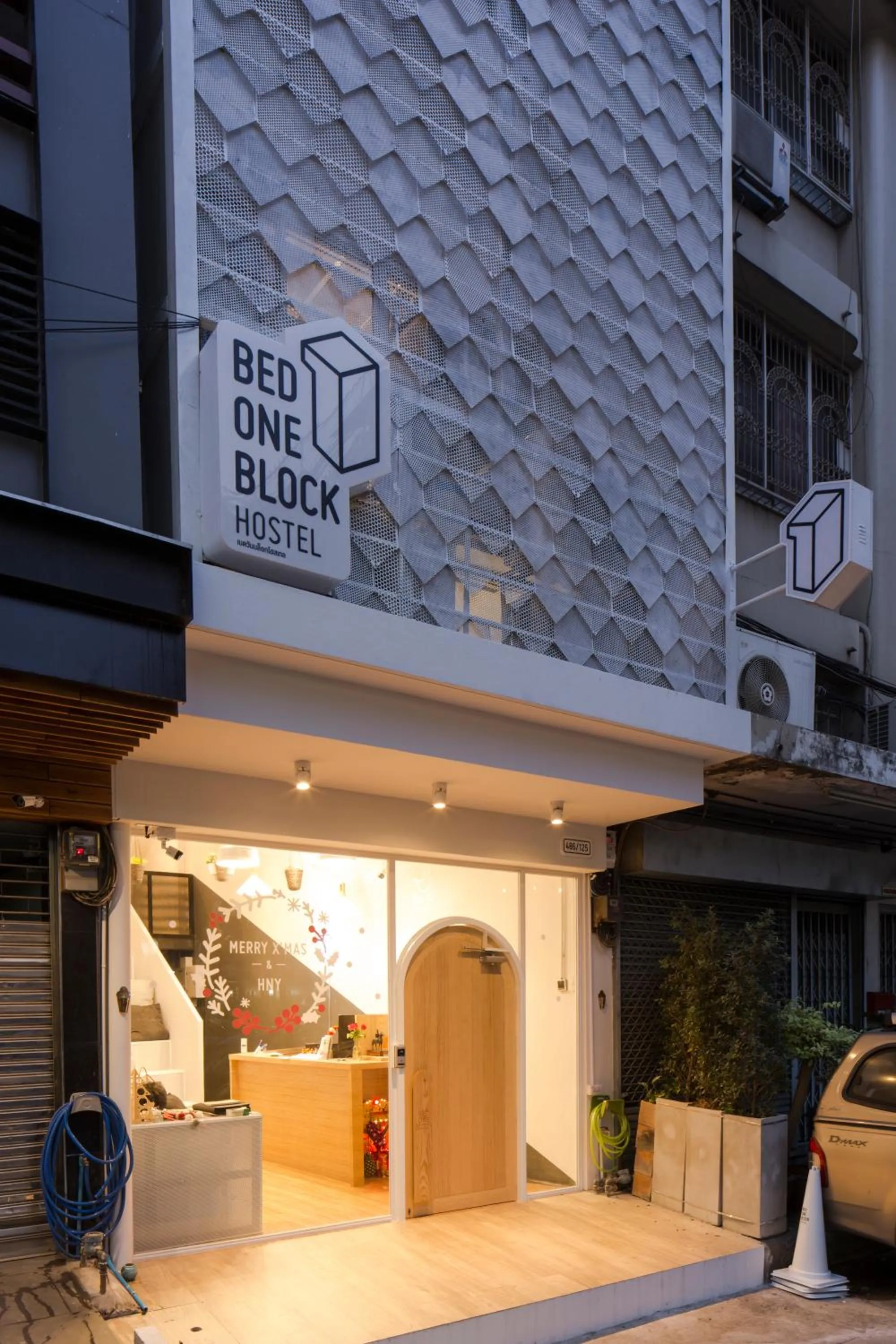 Property building in Bed One Block Hostel