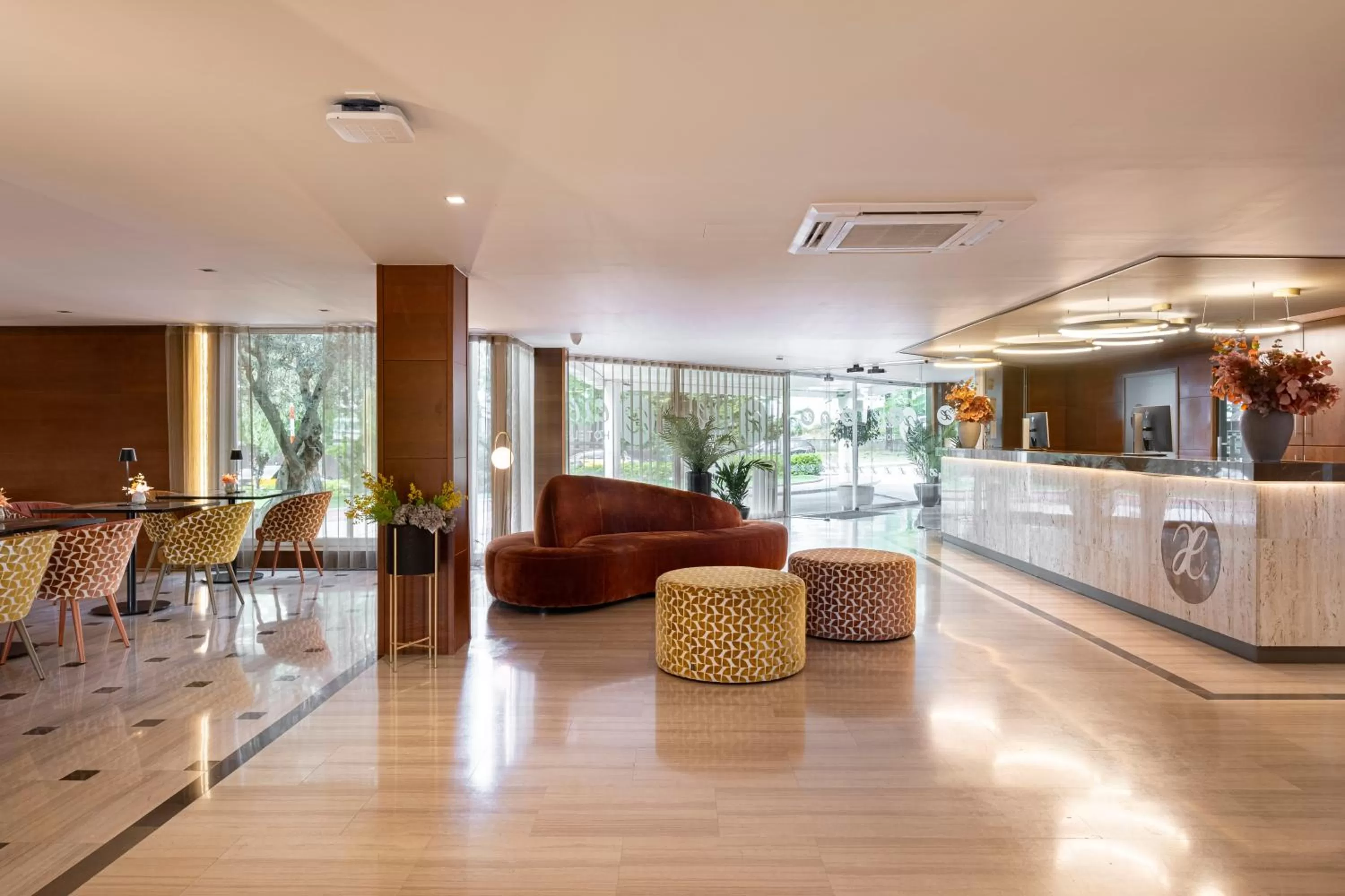 Lobby or reception in Exe Parc del Vallés