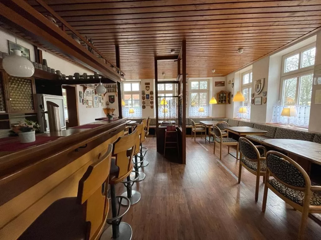 Lounge or bar in Hotel Deutsches Haus