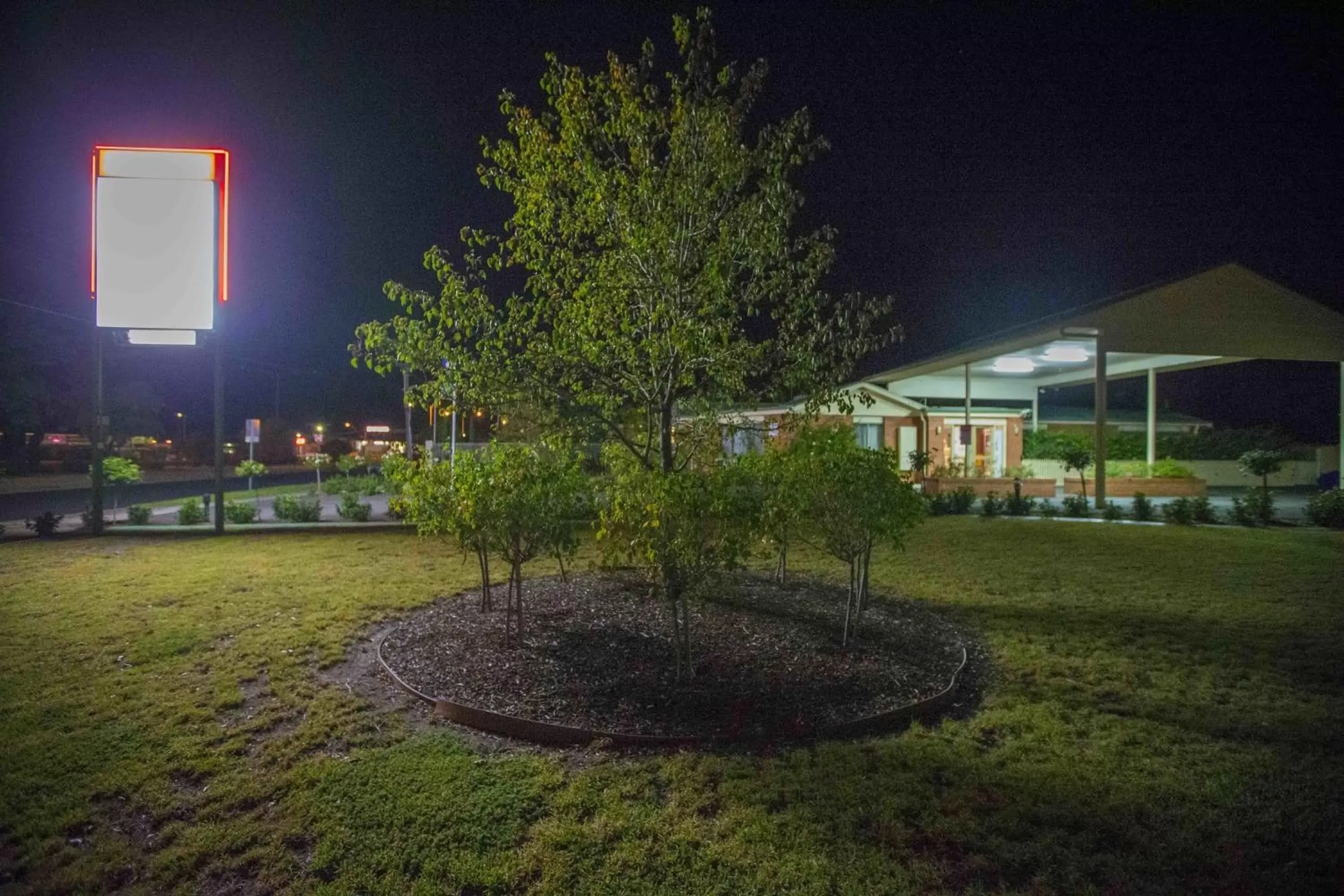 Garden in Rose Garden Motel