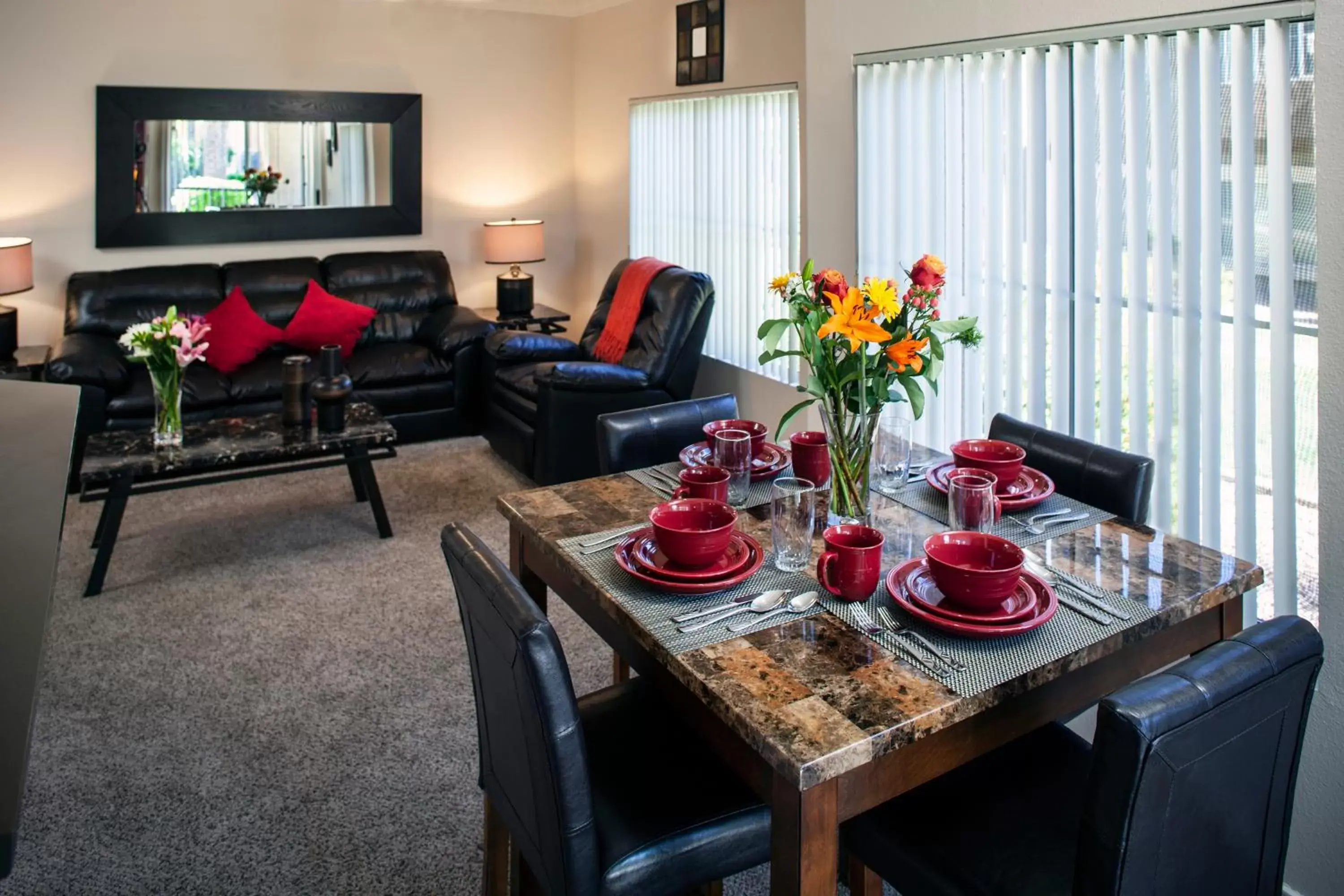 Dining Area in Luxury Condos by Meridian CondoResorts- Scottsdale