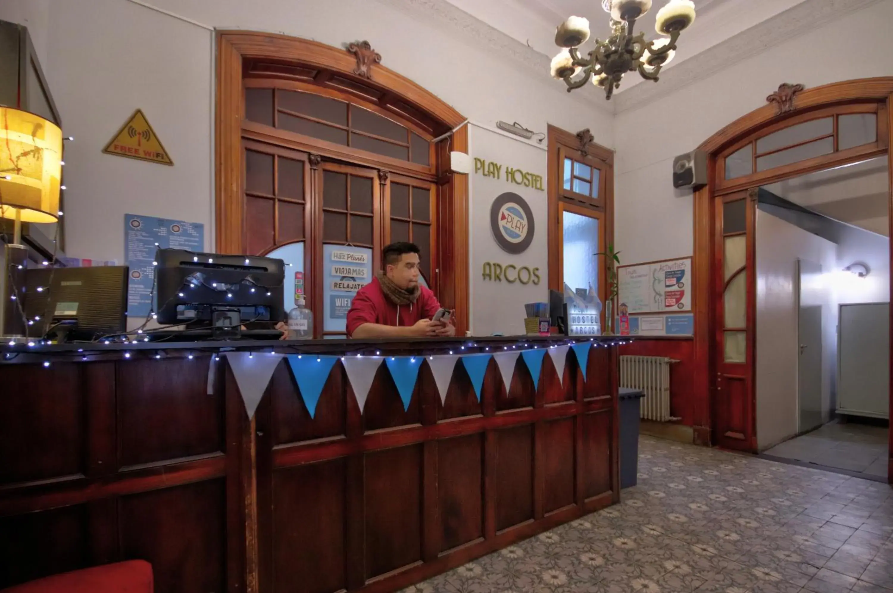 Lobby or reception in Play Hostel Arcos Lobby or reception in Play Hostel Arcos