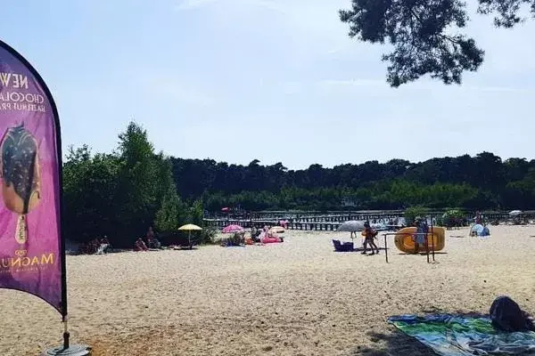 Beach in Chalet Heggemus Oisterwijk