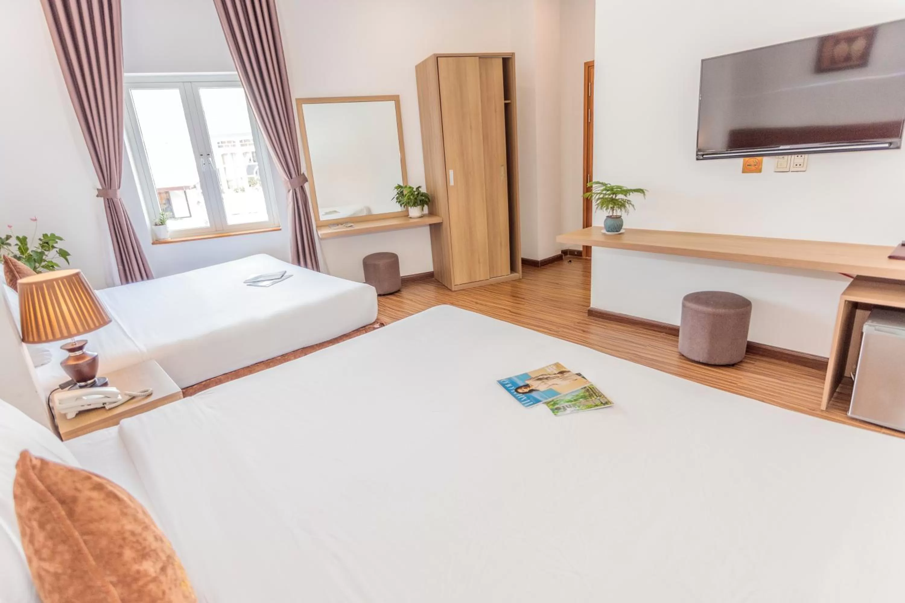 Bed in President Hotel