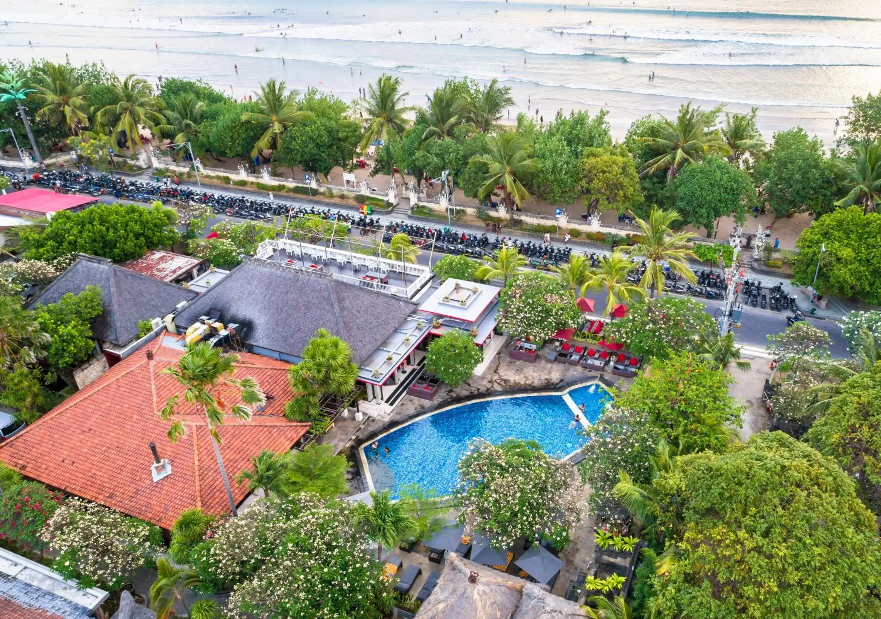 View (from property/room), Bird's-eye View in Kuta Seaview Boutique Resort