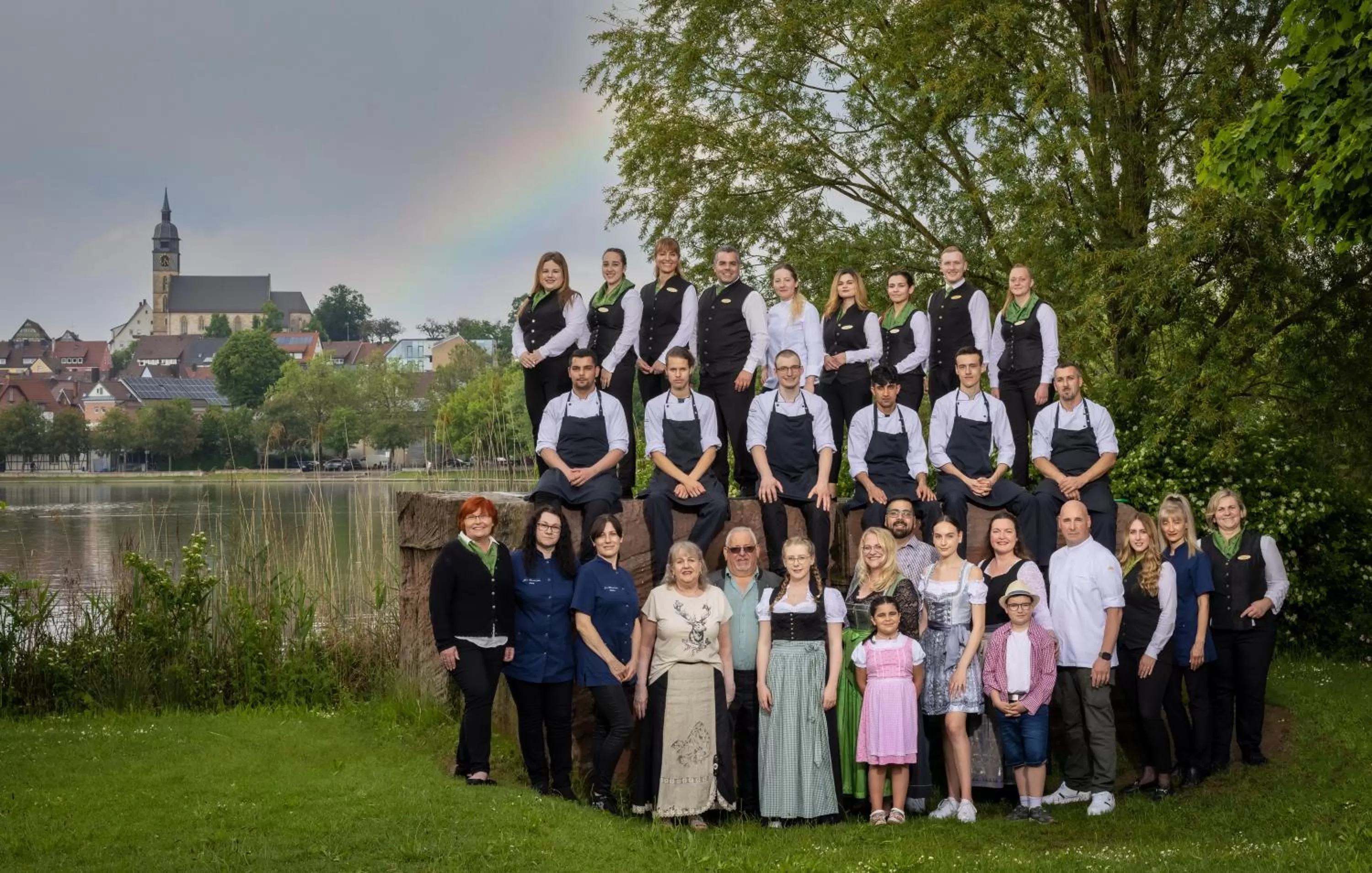 People in Hotel & Restaurant Zum Reussenstein