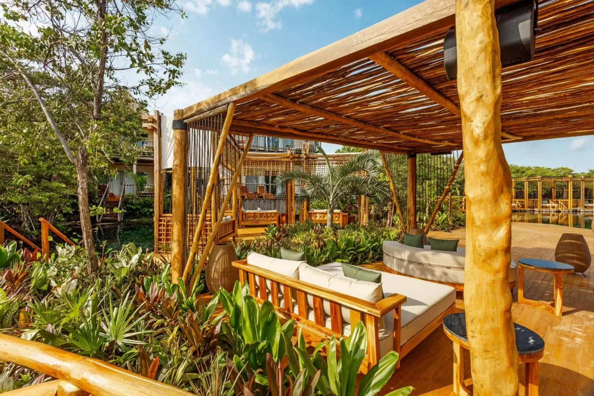 Living room in Hotel Shibari - Restaurant & Cenote Club