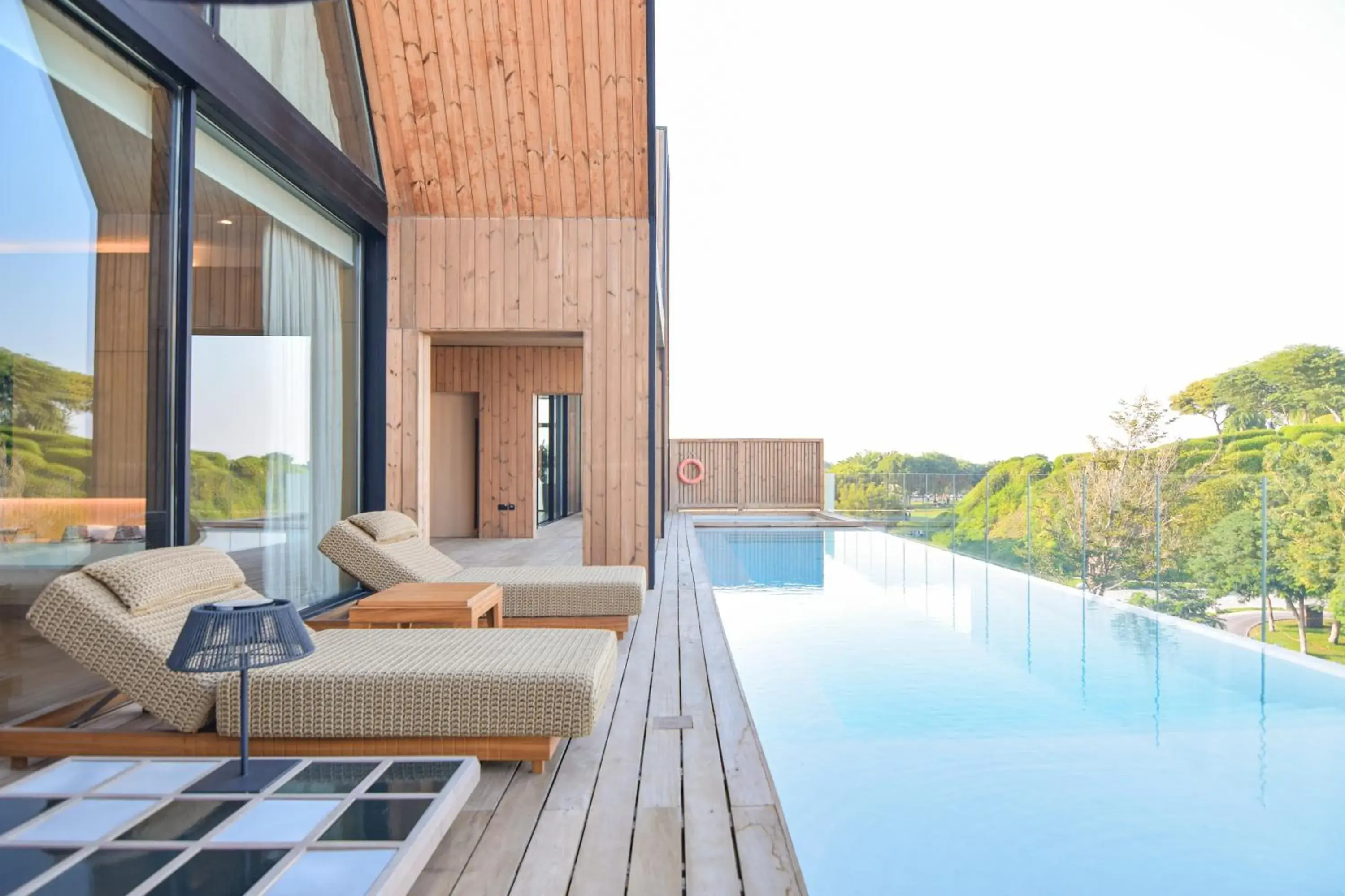 Pool view in Katara Hills Doha, Lxr Hotels & Resorts Pool view in Katara Hills Doha, Lxr Hotels & Resorts