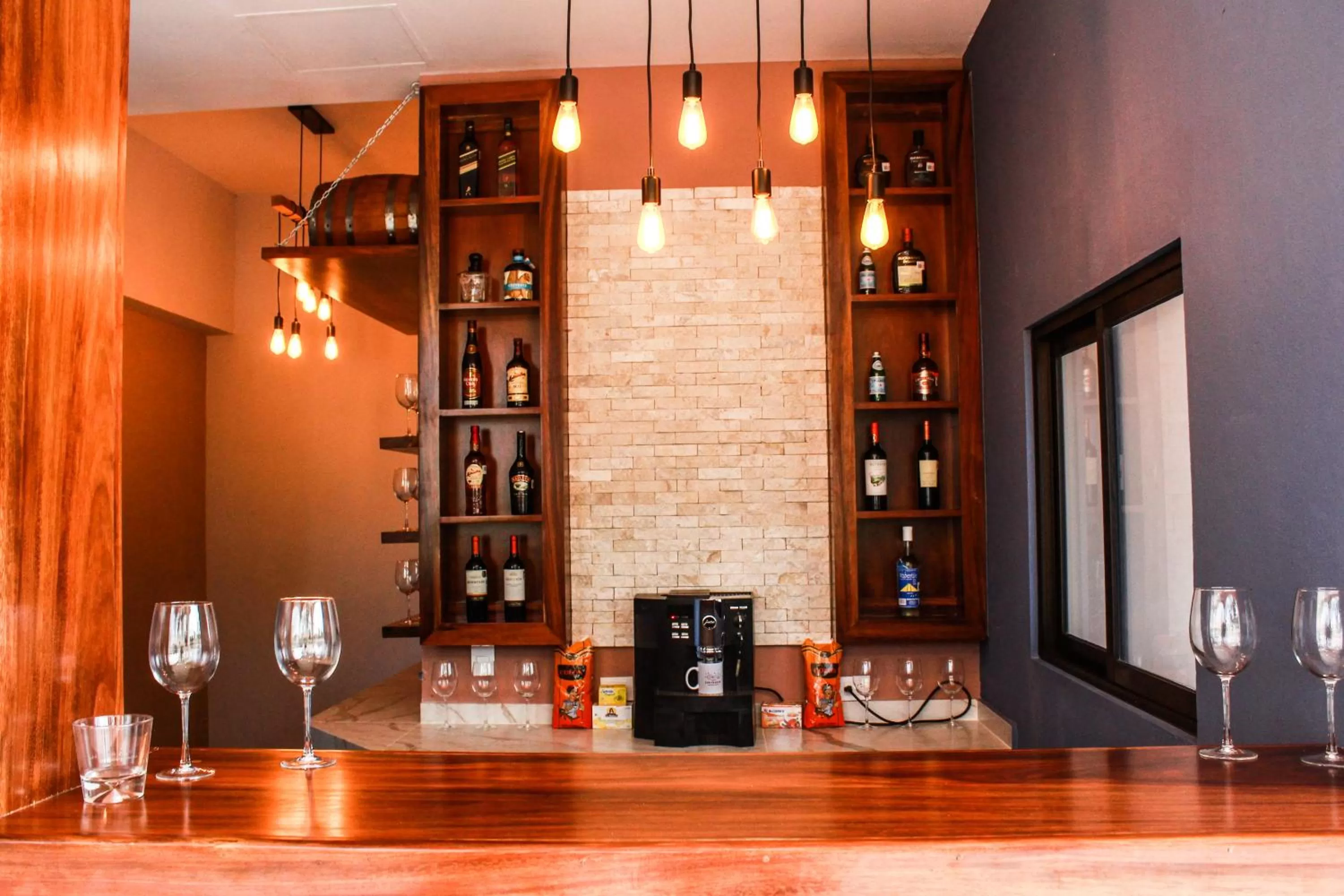 Lounge or bar in Hotel Los Frailes, Valladolid, Yucatán