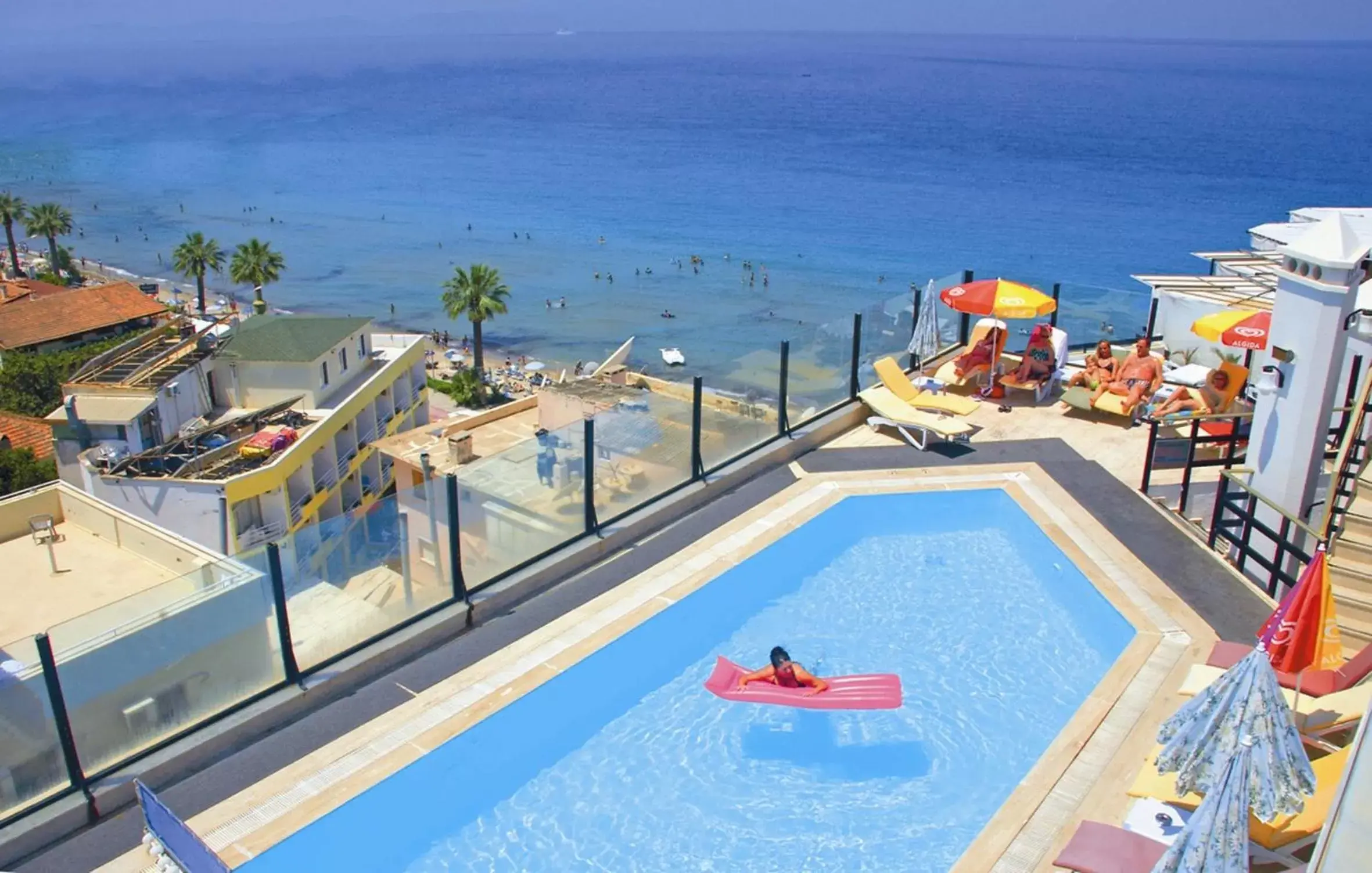 Swimming pool, Pool View in Asena Hotel