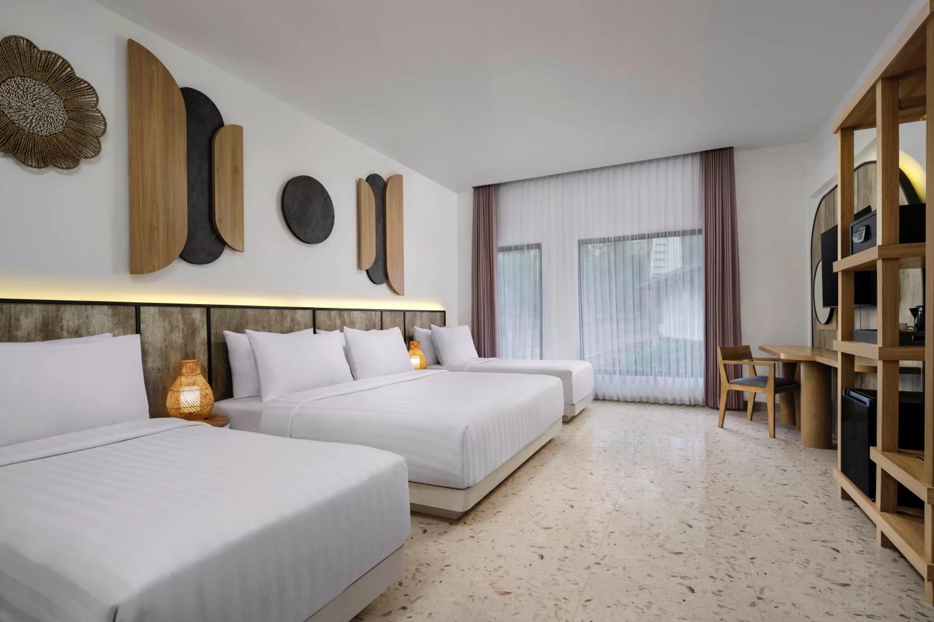 Bedroom, Bed in Jambuluwuk Oceano Gili Trawangan