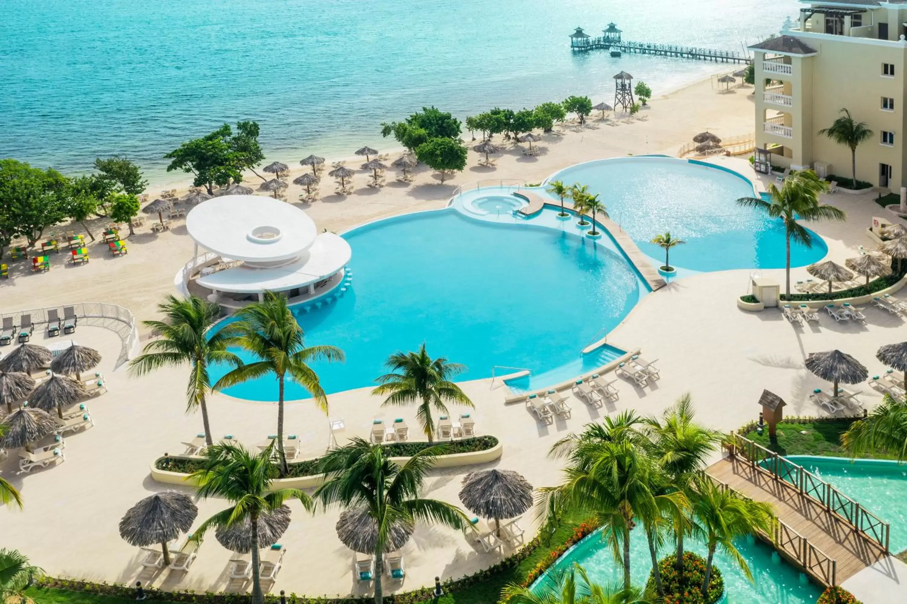 Bird's eye view, Pool View in Iberostar Rose Hall Beach