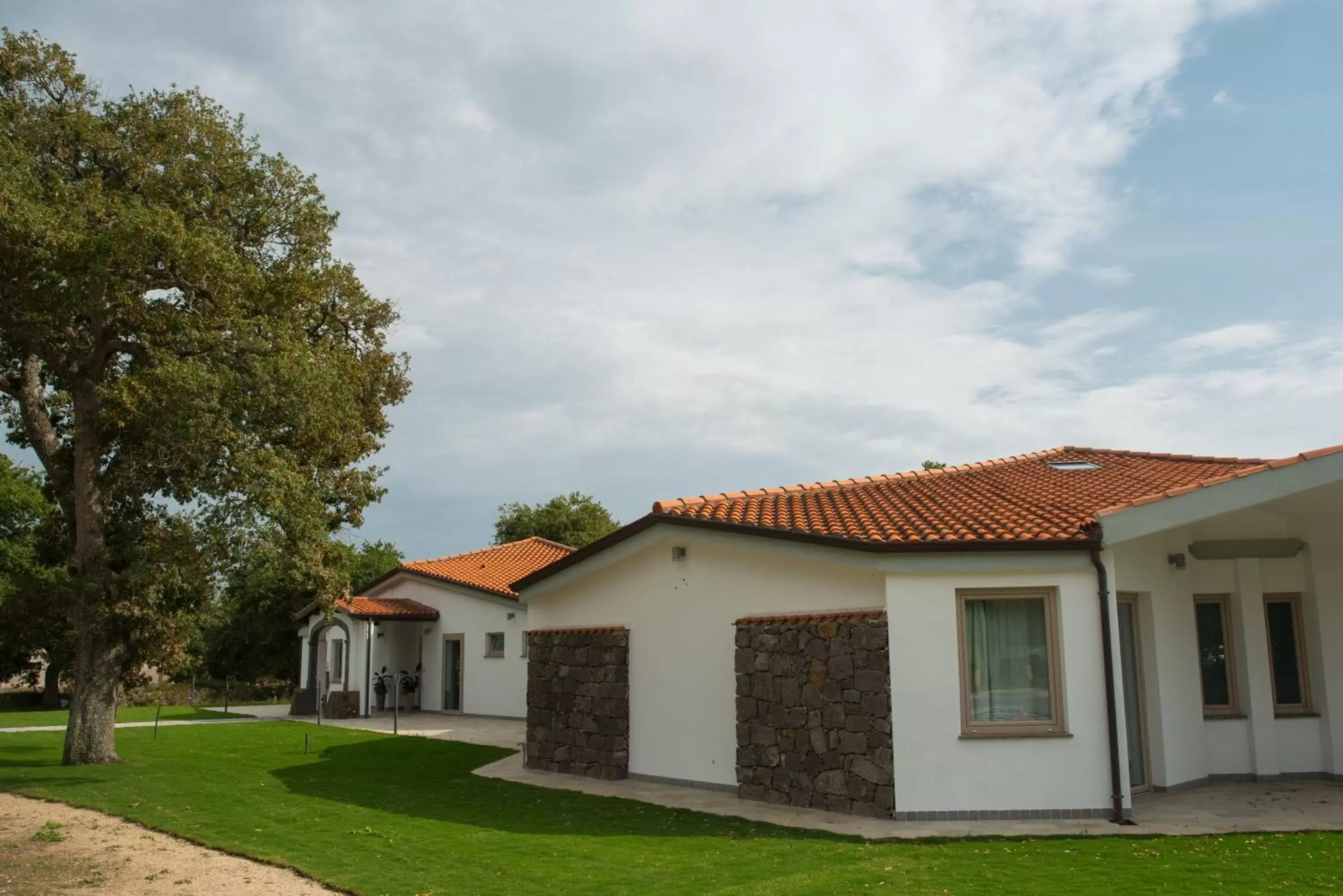 Patio, Property Building in Regia Hotel