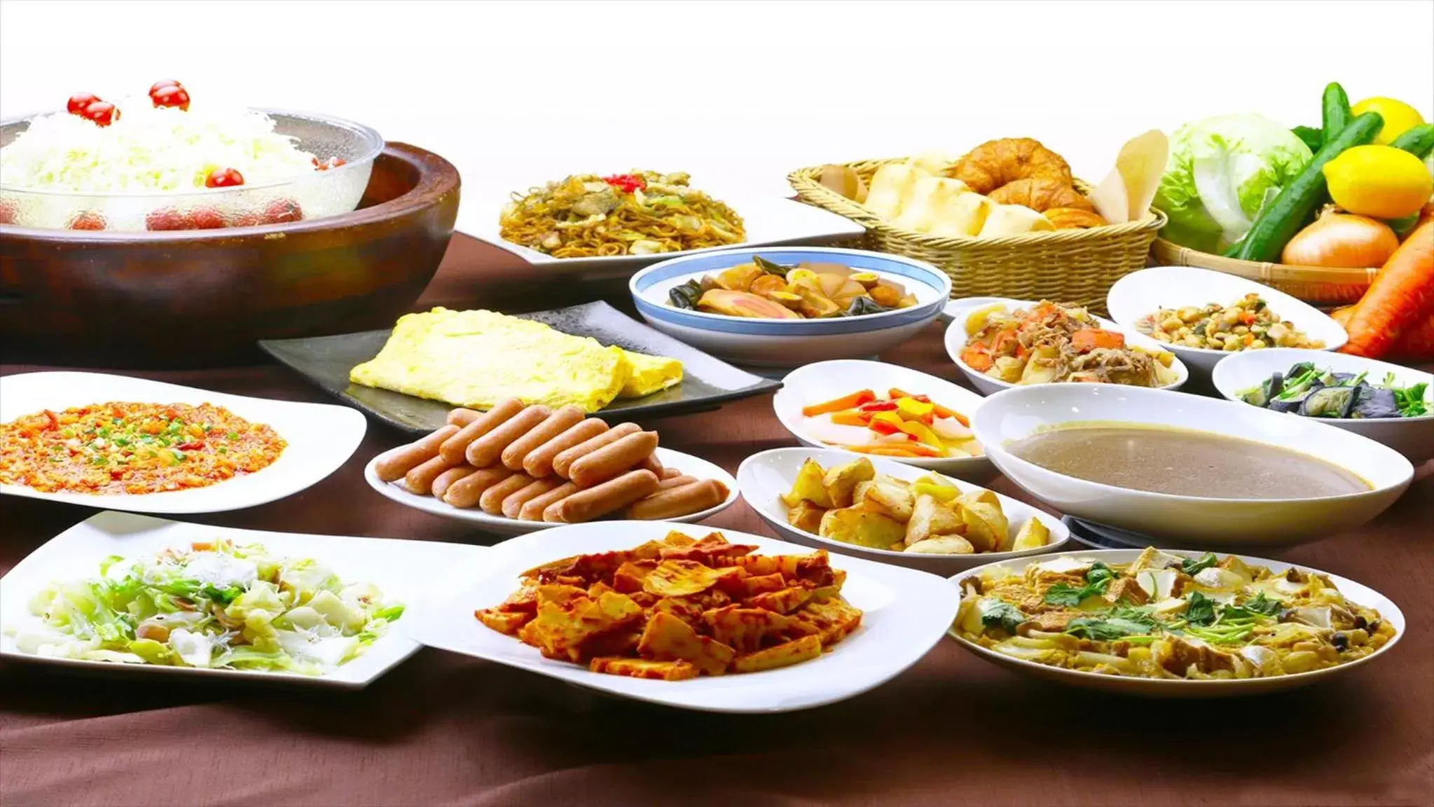 Breakfast in Kuretake-Inn Kikugawa I.C. Breakfast in Kuretake-Inn Kikugawa I.C.