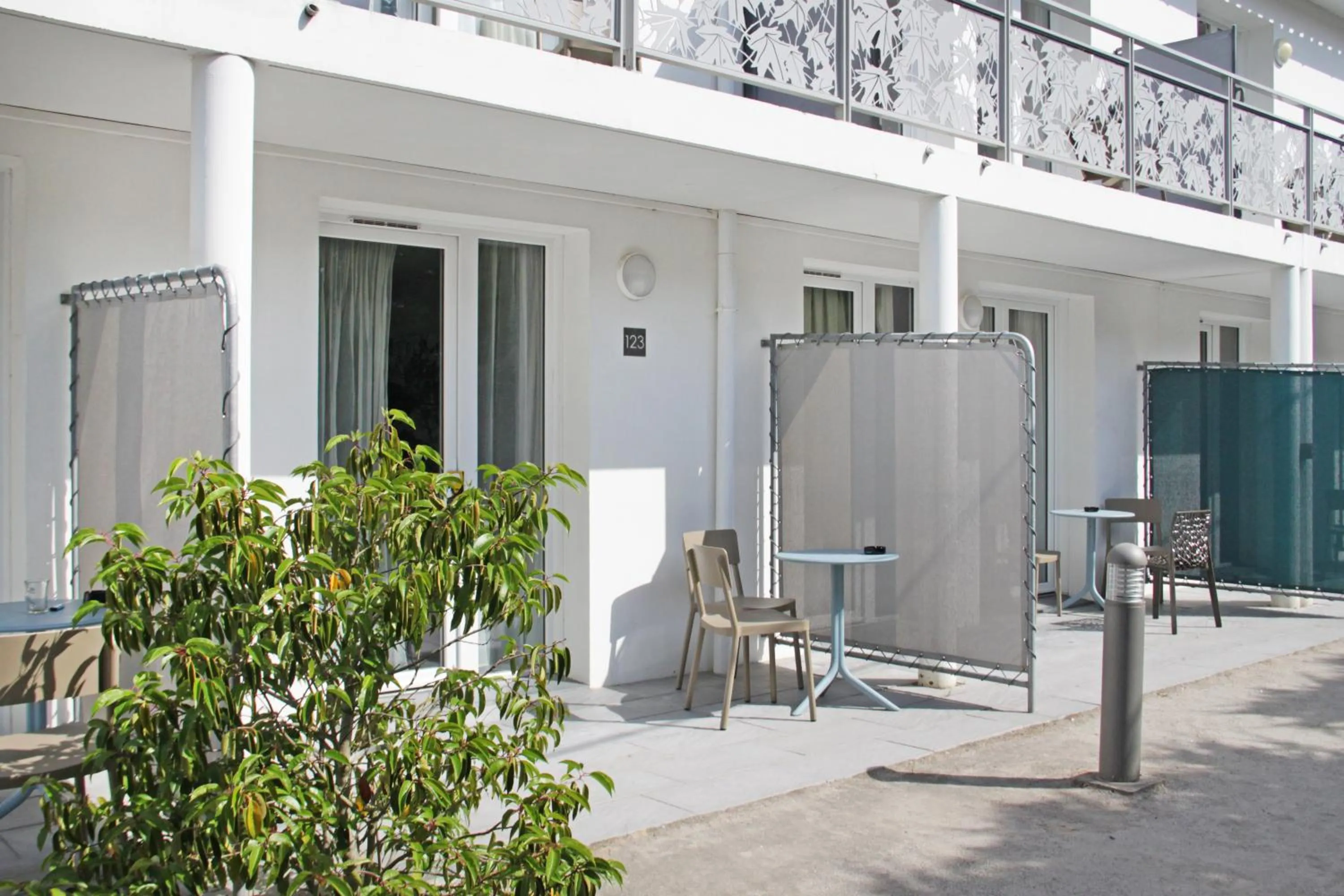 Balcony/Terrace in Vent d'Eden Park Hôtel