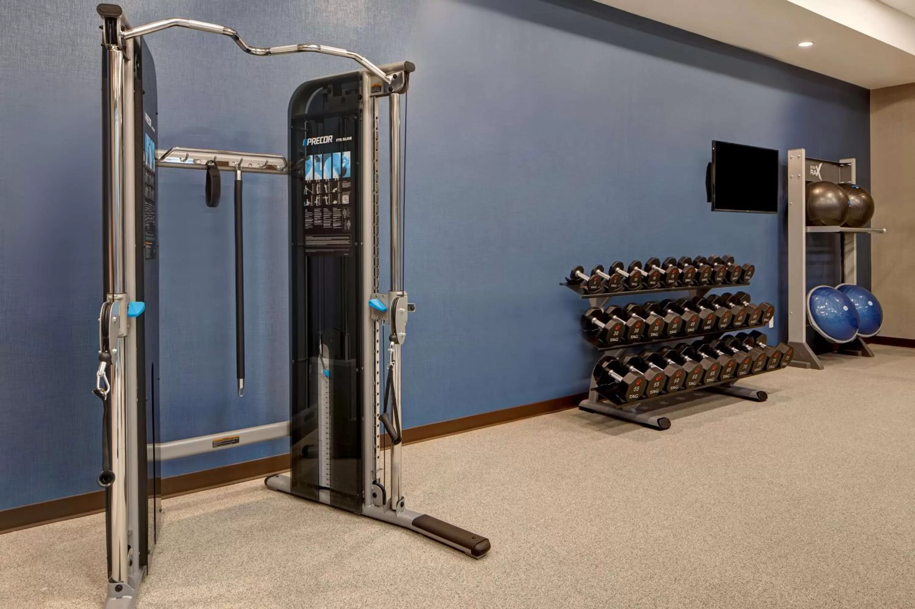 Fitness centre/facilities in Hilton Garden Inn Summerville, Sc
