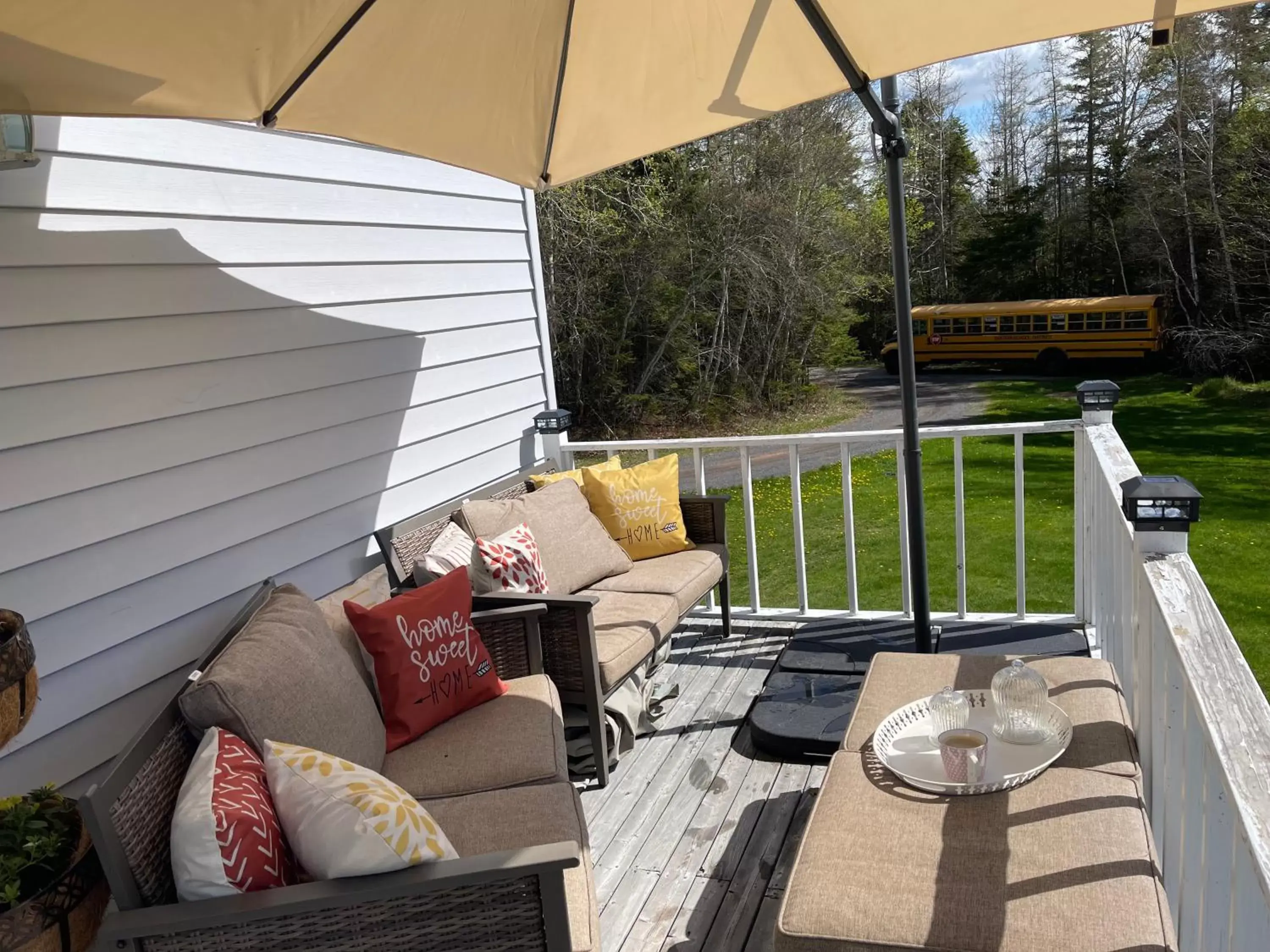 Seating Area in Forest & Lake PEI Bed & Breakfast