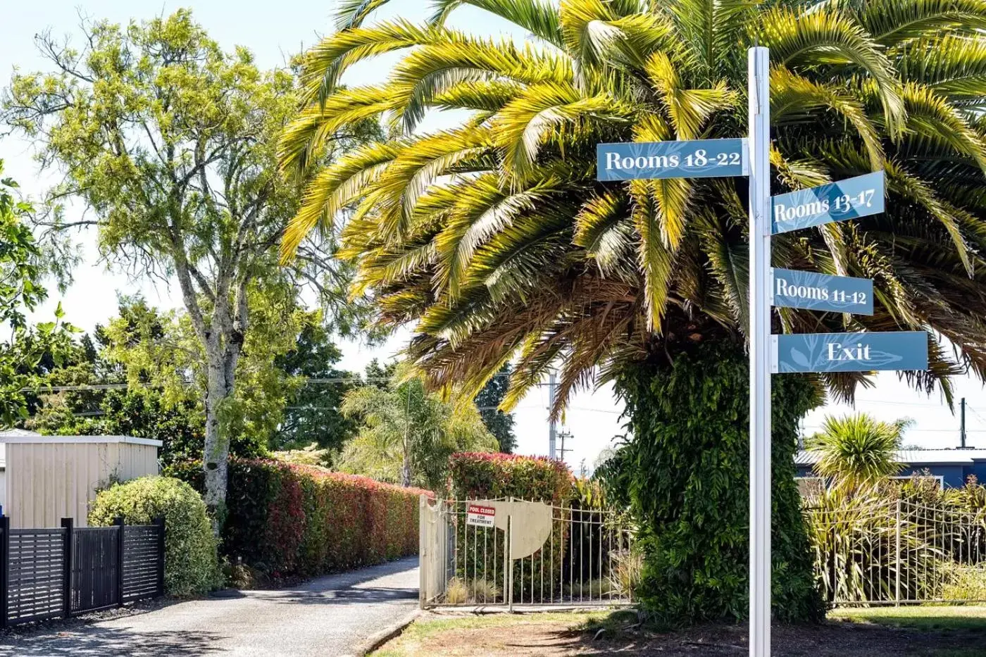 Facade/entrance in Motueka Garden Motel